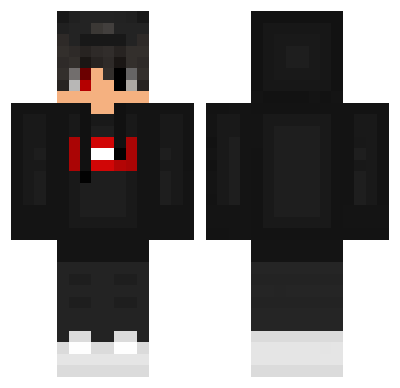 Mr_NEON_7268 Minecraft skin, front and back view