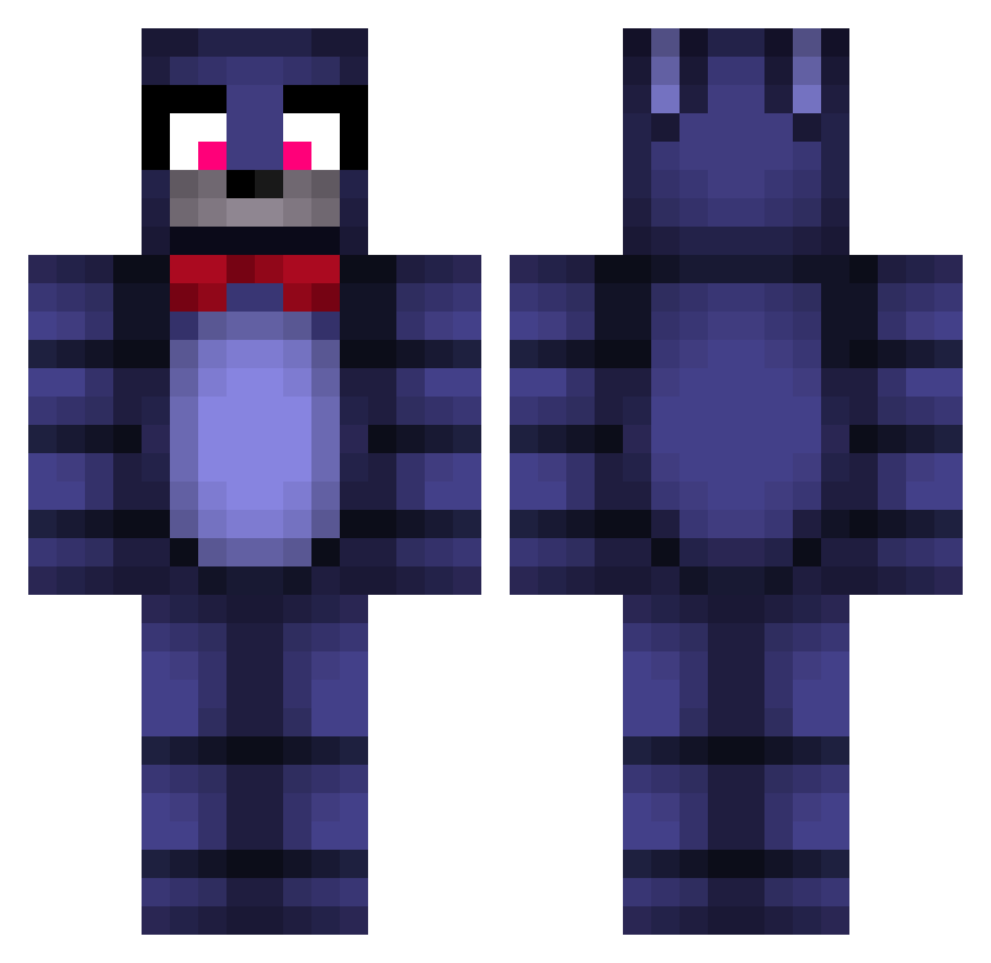 achraf_badr Minecraft skin, front and back view