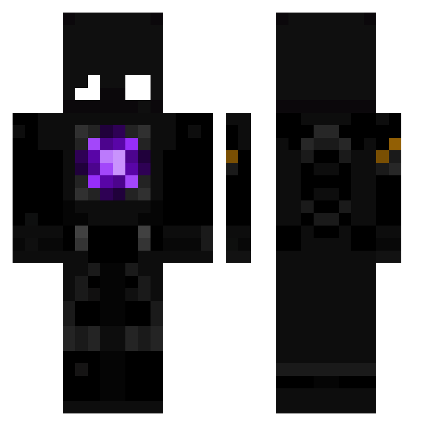 Thorfinnn_ Minecraft skin, front and back view