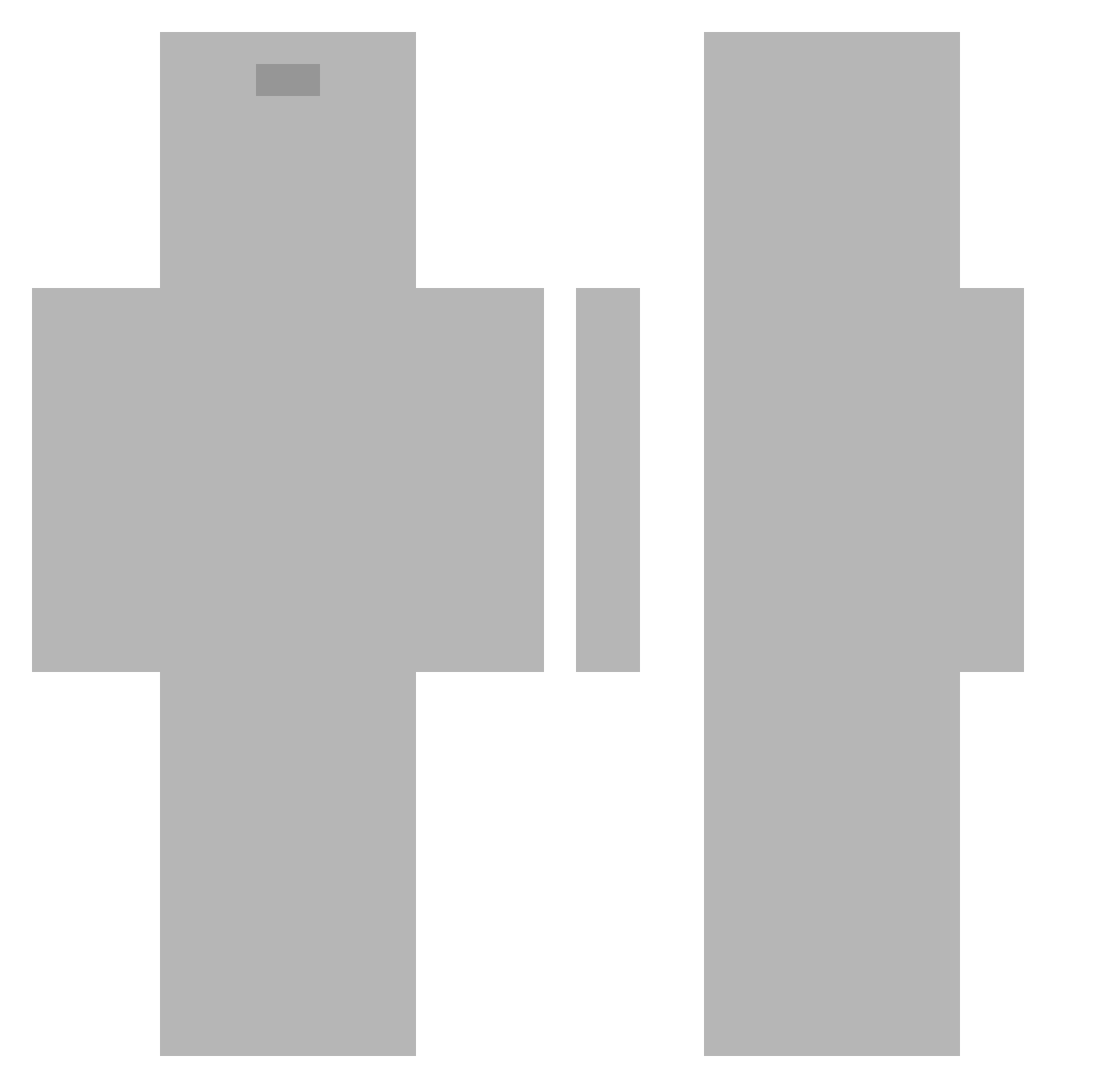 SafeIboy1020 Minecraft skin, front and back view