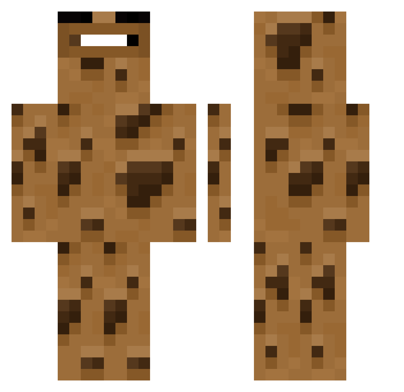 fai6ry Minecraft skin, front and back view