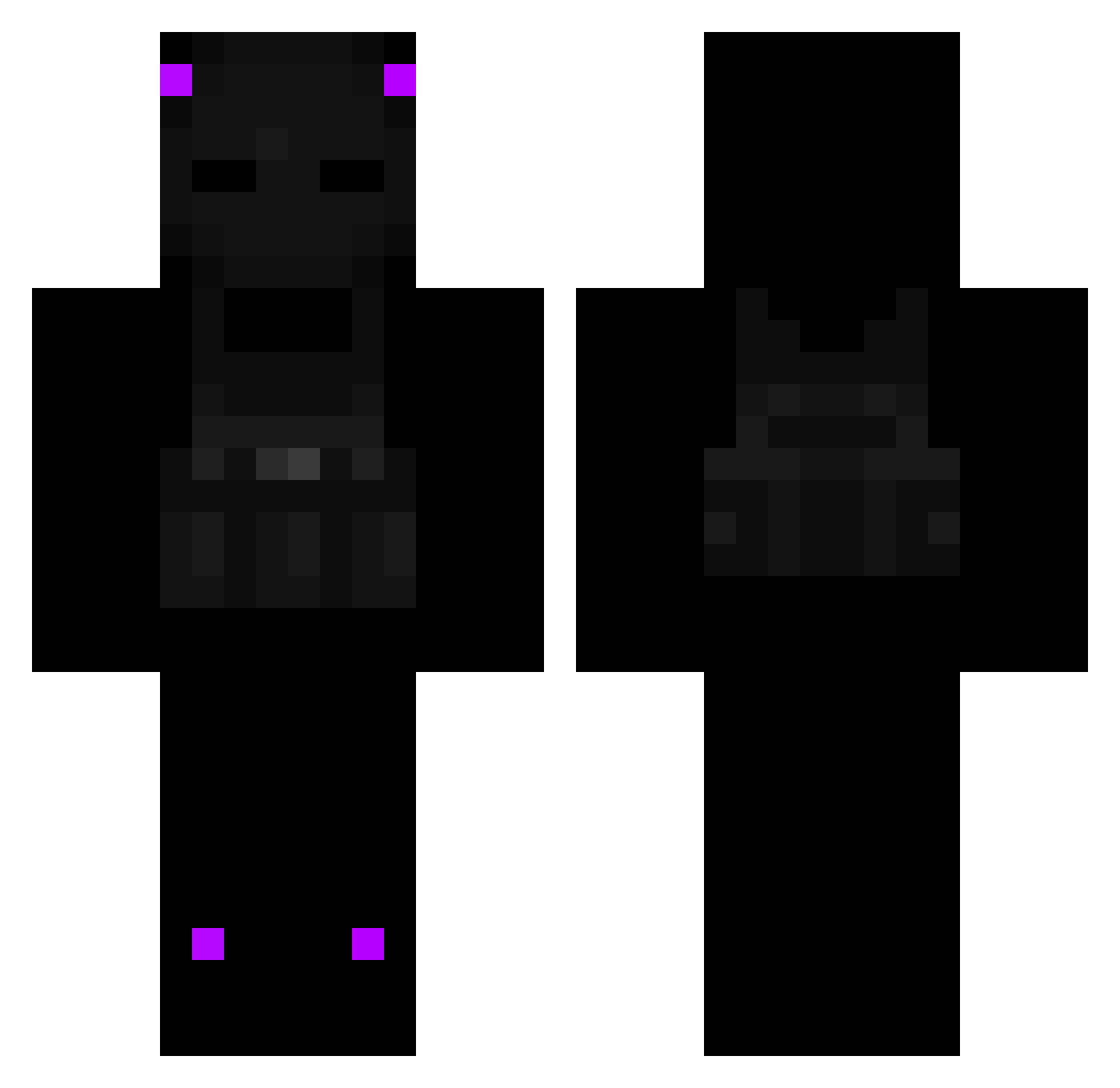Prapsschnaline1 Minecraft skin, front and back view