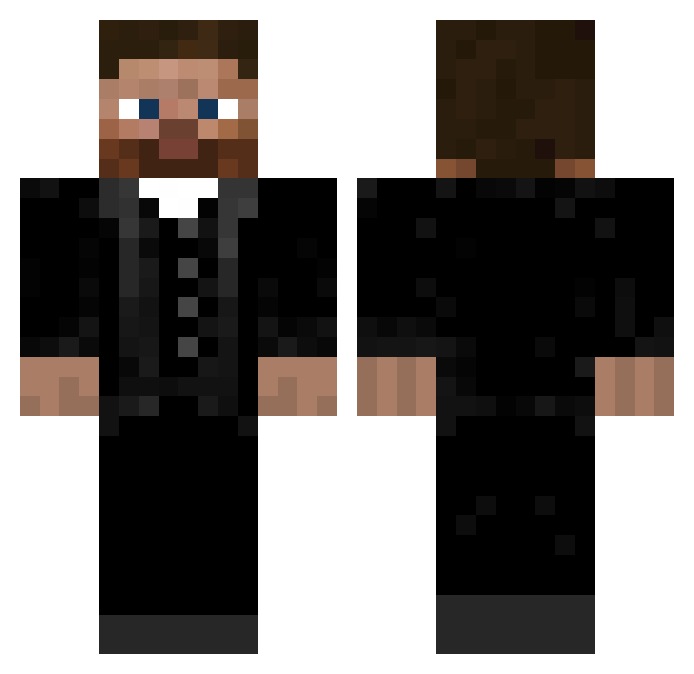 SOGER82 Minecraft skin, front and back view