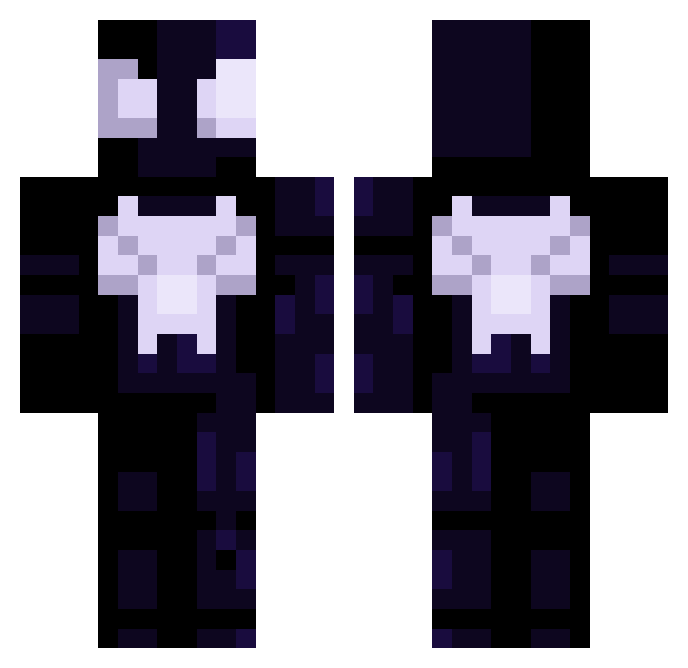 yungestPietro Minecraft skin, front and back view