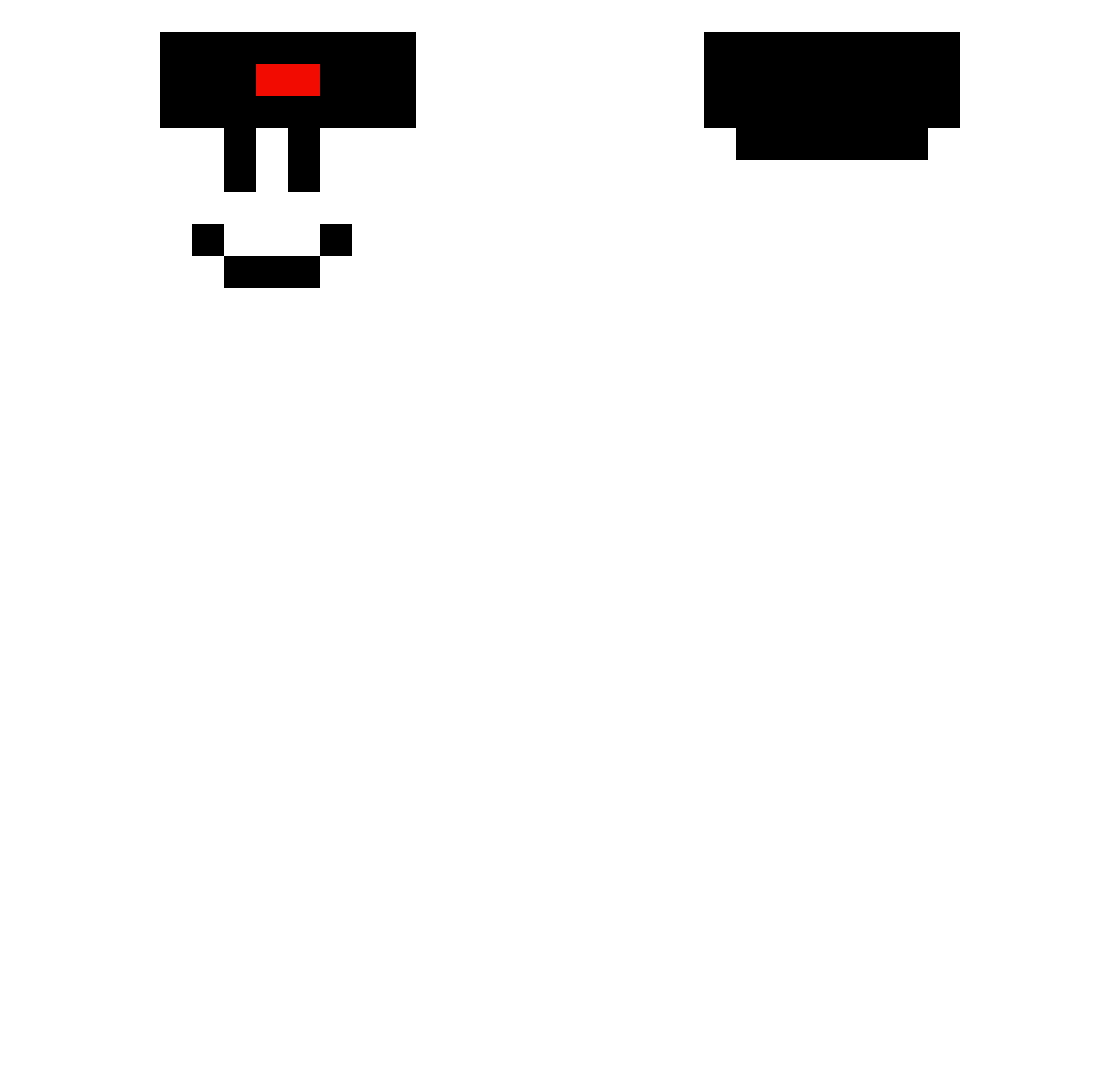 viktoruxx Minecraft skin, front and back view