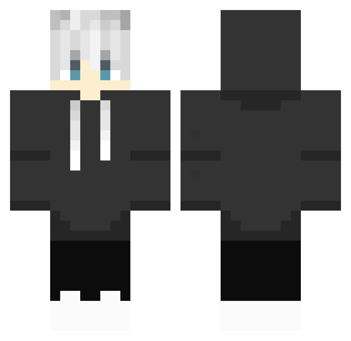 yokom0219 Minecraft skin, front and back view