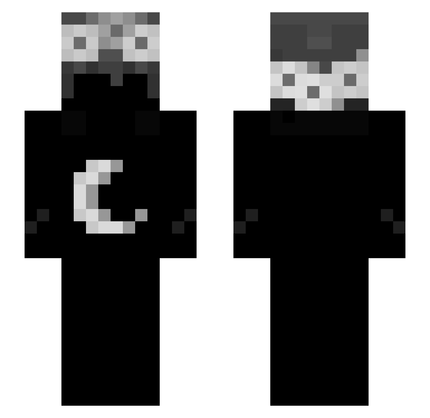 vqxz_ Minecraft skin, front and back view