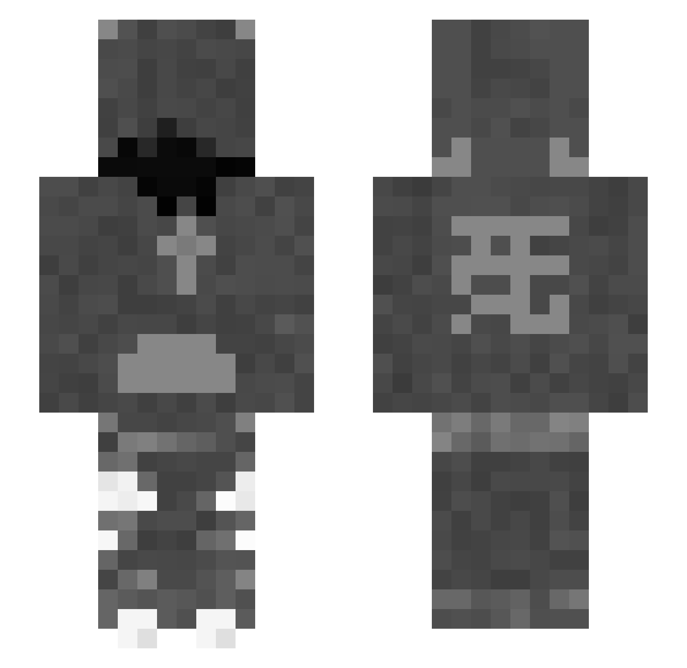 TimiAlex_ Minecraft skin, front and back view
