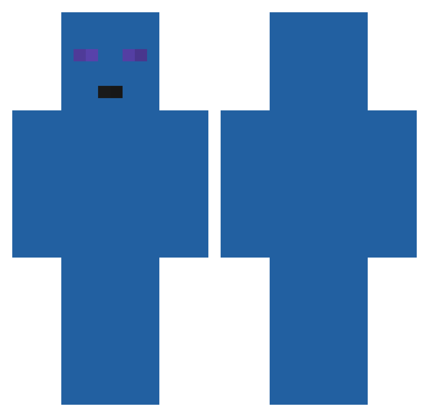 saranahBitizgerd Minecraft skin, front and back view