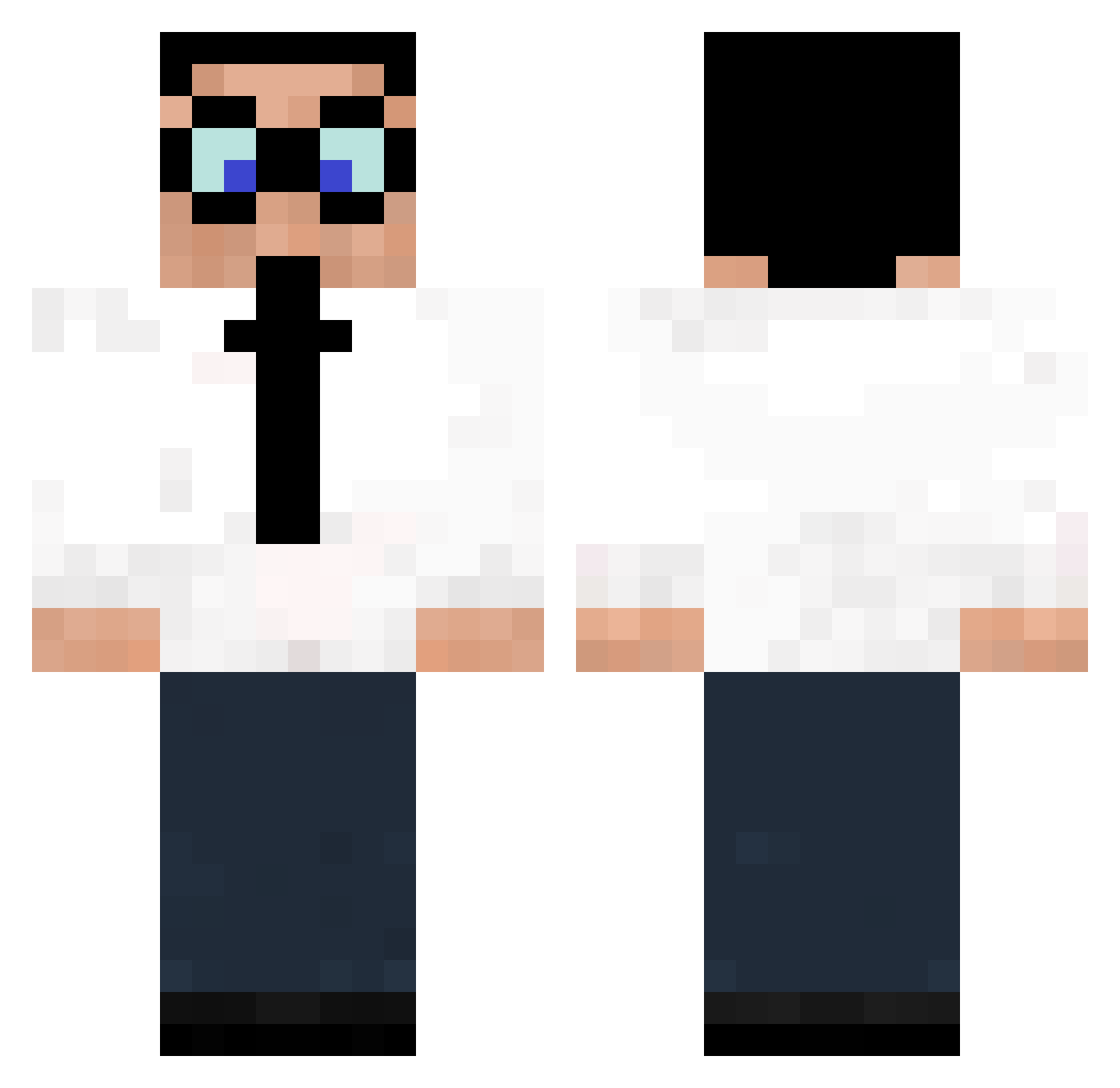 jdmjay99 Minecraft skin, front and back view