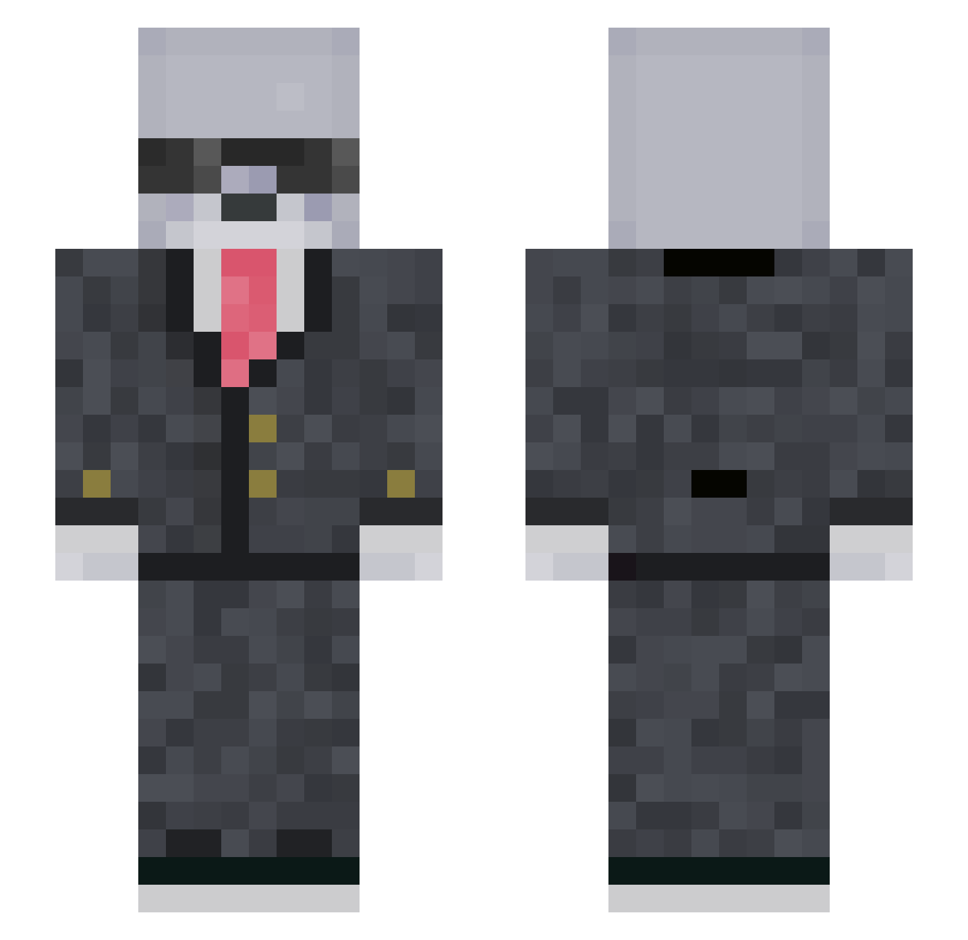 4hilipp Minecraft skin, front and back view