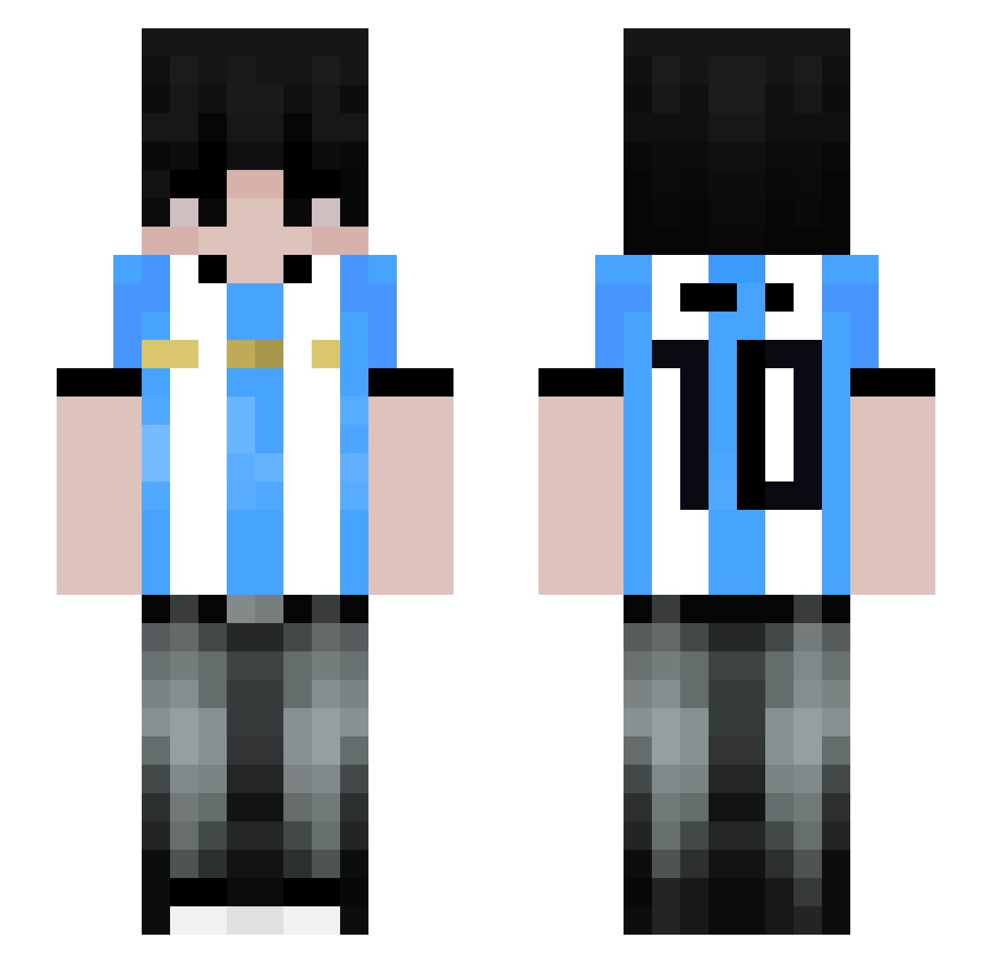 777konopsiakk Minecraft skin, front and back view