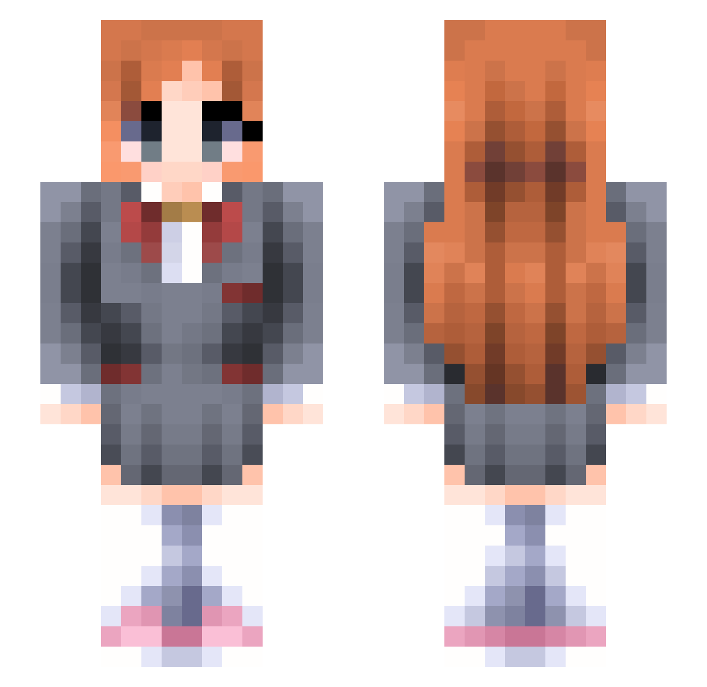 EpicGavinator16 Minecraft skin, front and back view