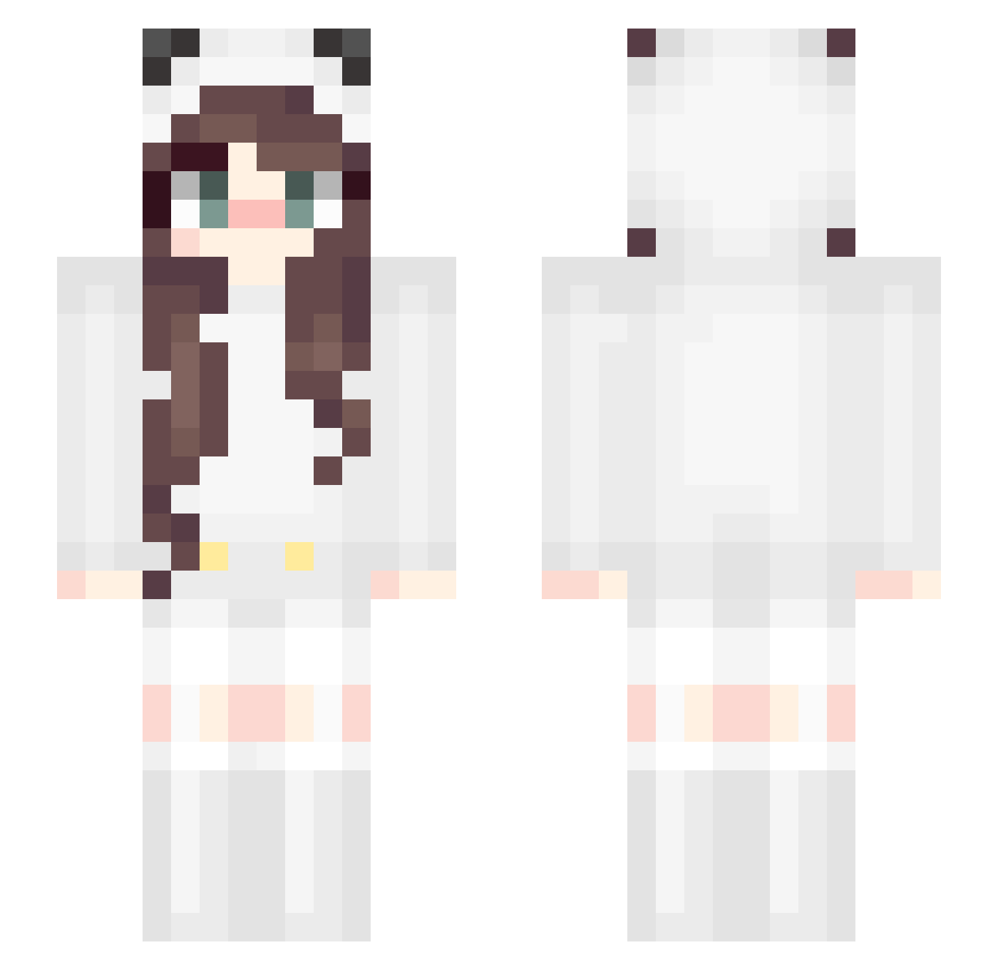 S_Duan Minecraft skin, front and back view
