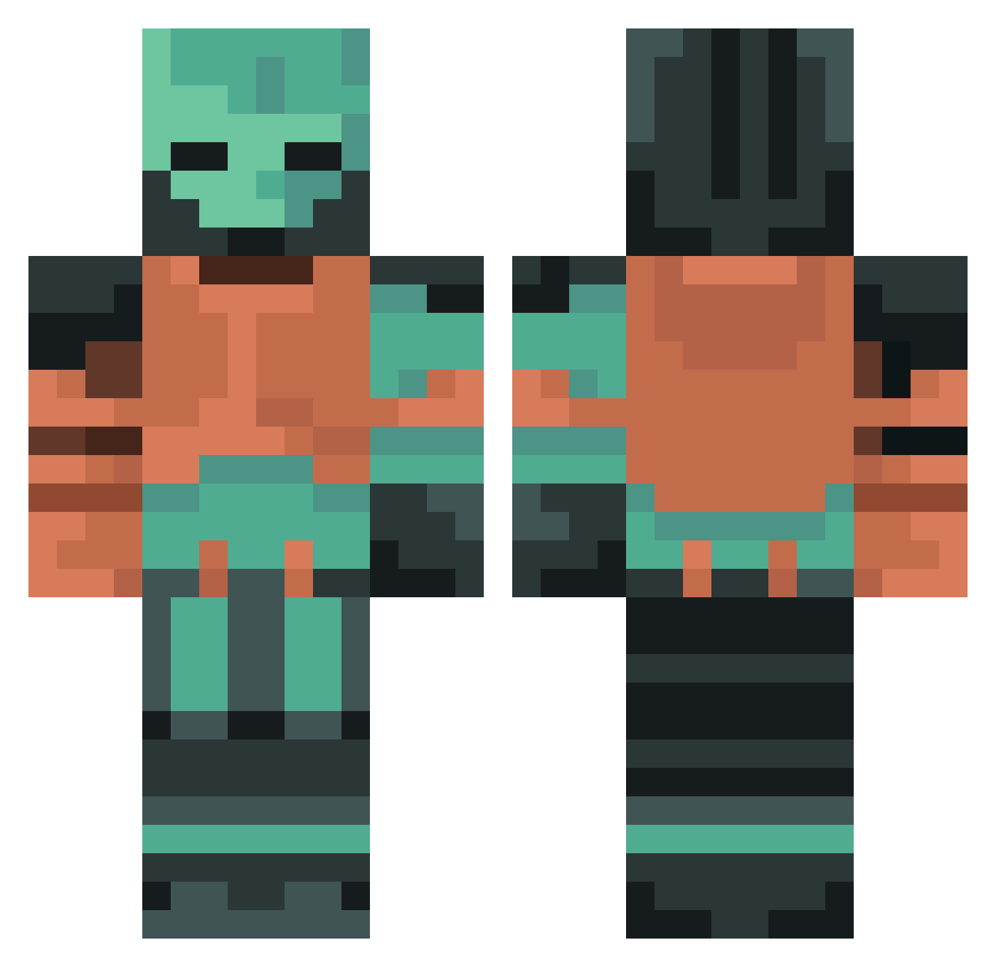 _That_OneGuy_ Minecraft skin, front and back view