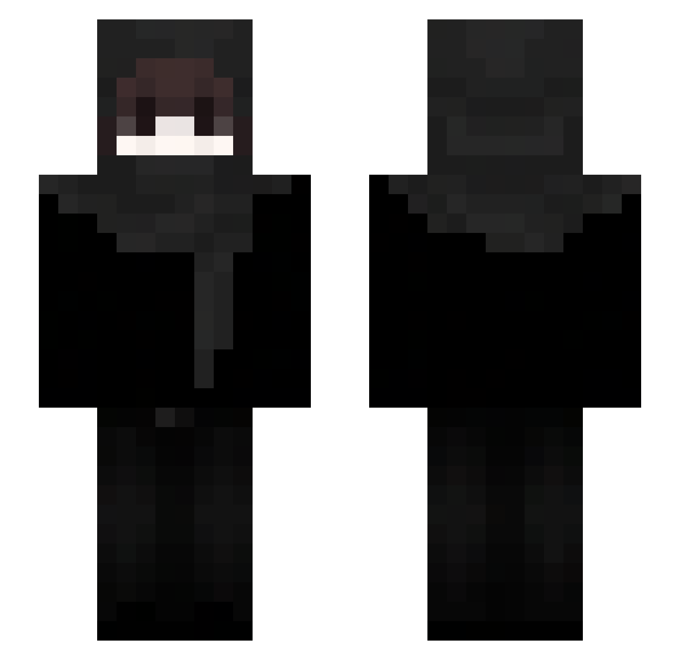 heynixo_ Minecraft skin, front and back view