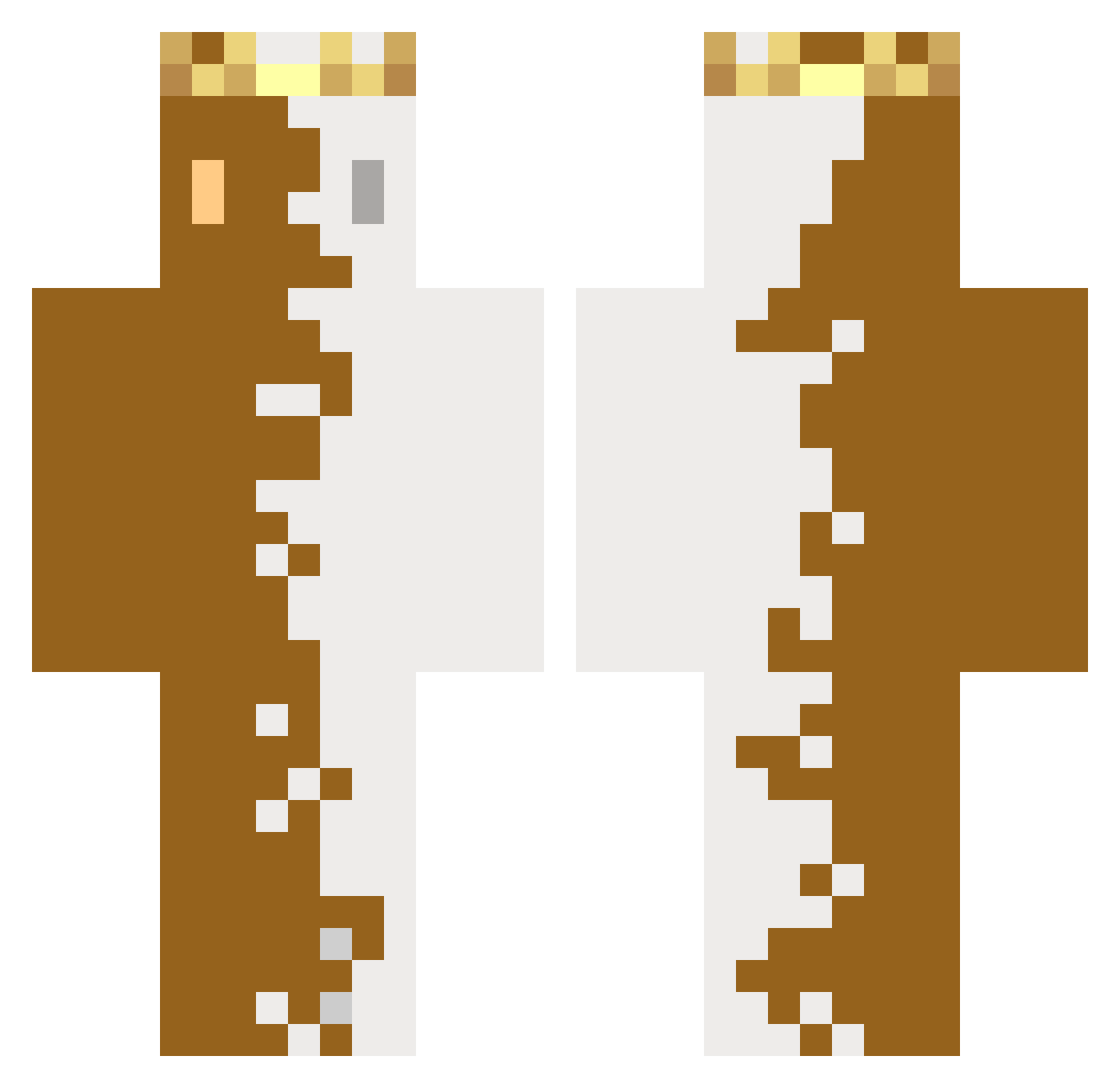 Splation_ Minecraft skin, front and back view