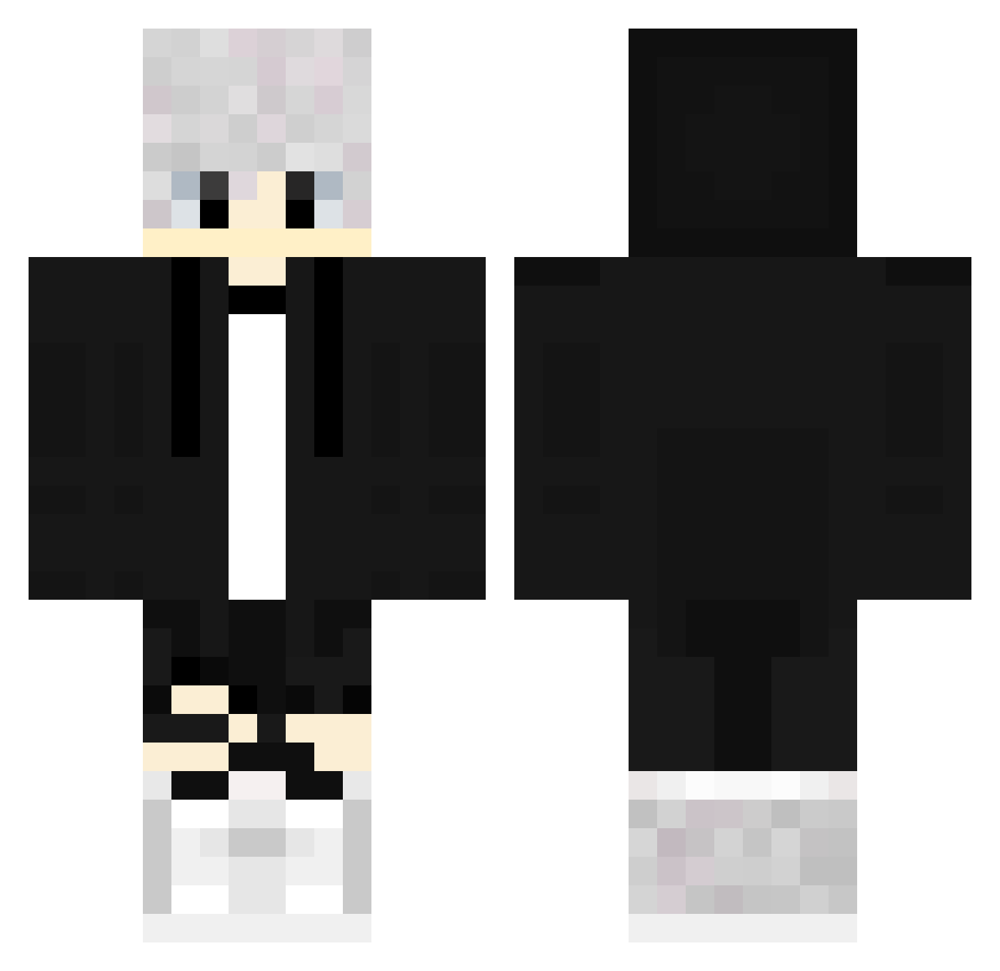 SMAXI1702 Minecraft skin, front and back view