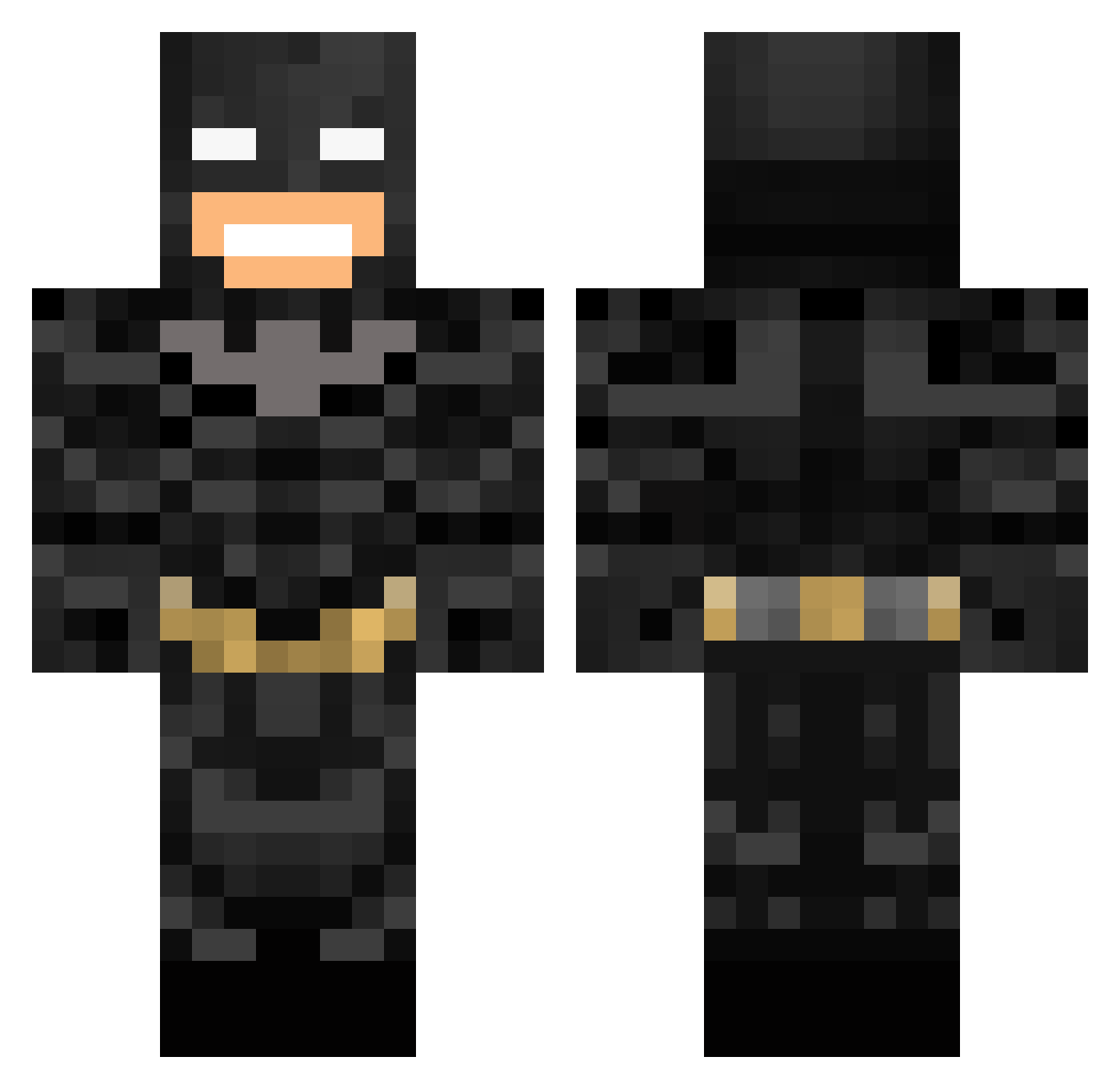 Surge_Bolt9765 Minecraft skin, front and back view