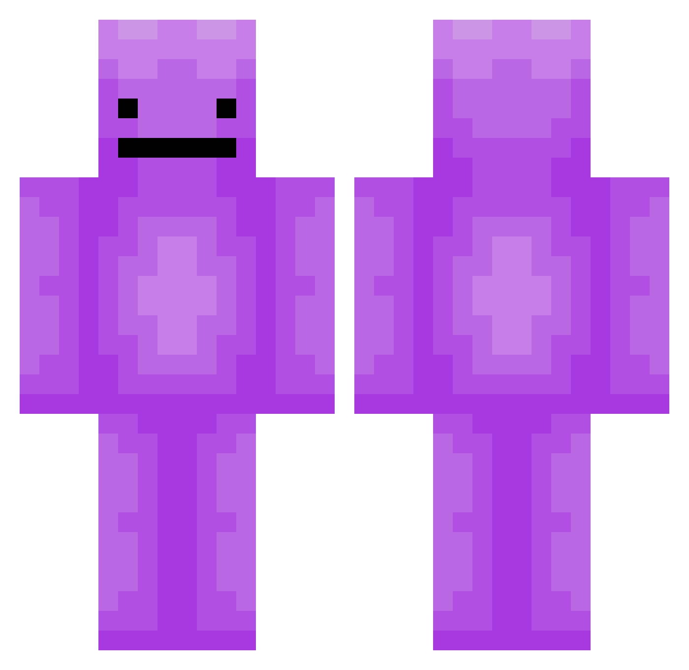 Sashy_58 Minecraft skin, front and back view