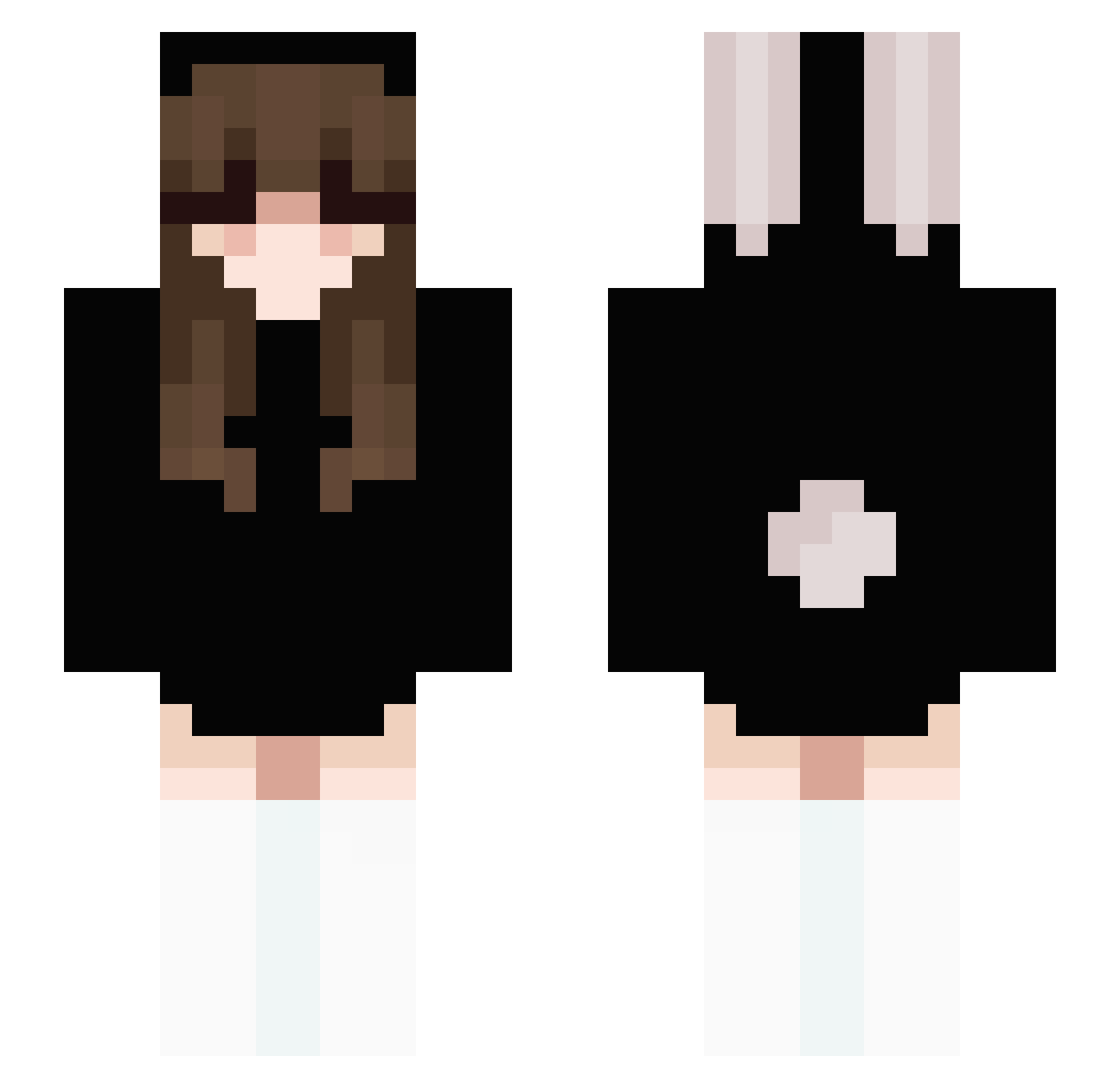 SadBoyProlific Minecraft skin, front and back view