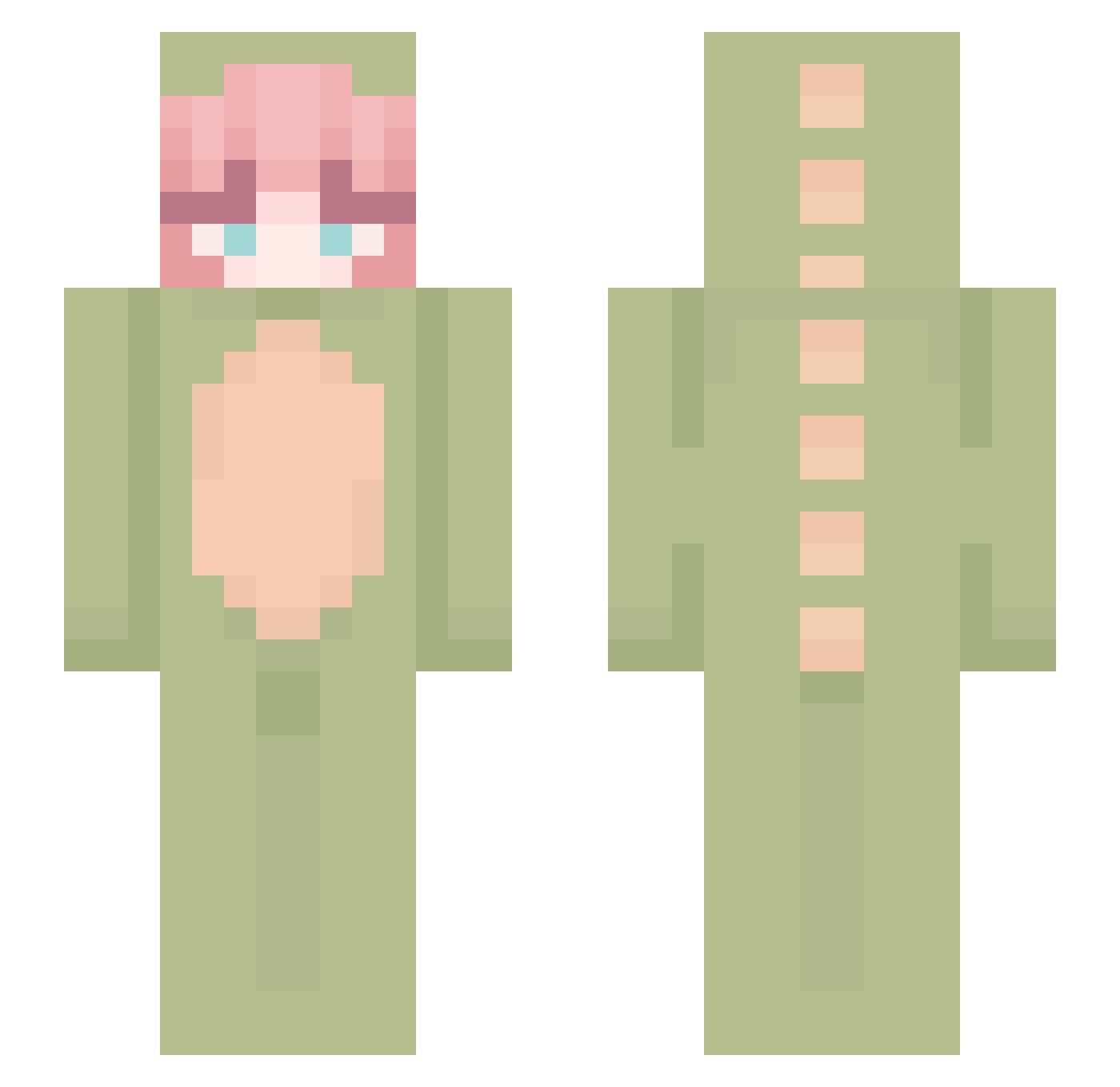 kvrlpogi Minecraft skin, front and back view