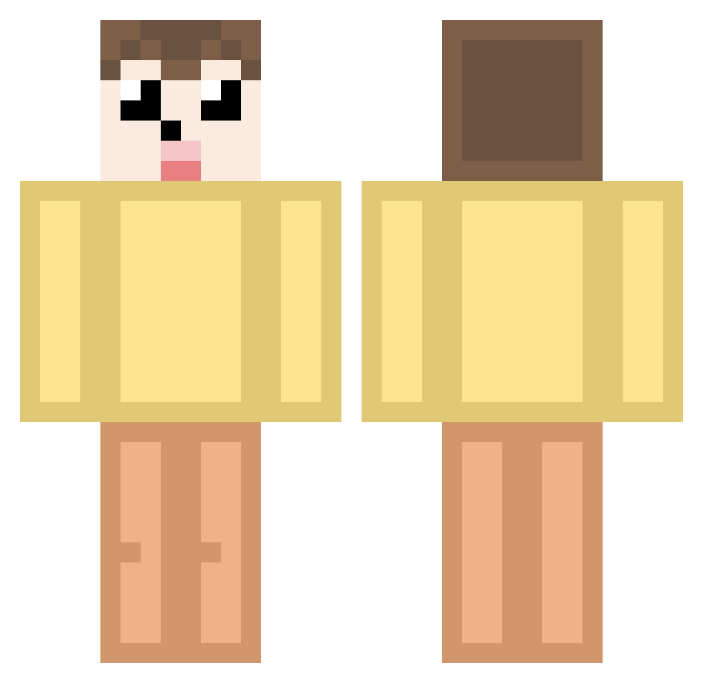 MW_MEU Minecraft skin, front and back view