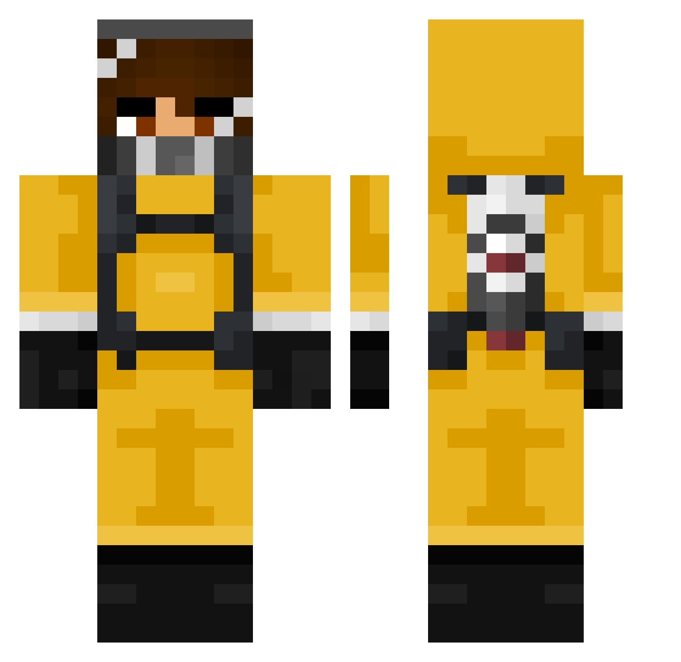 QoQN__ Minecraft skin, front and back view