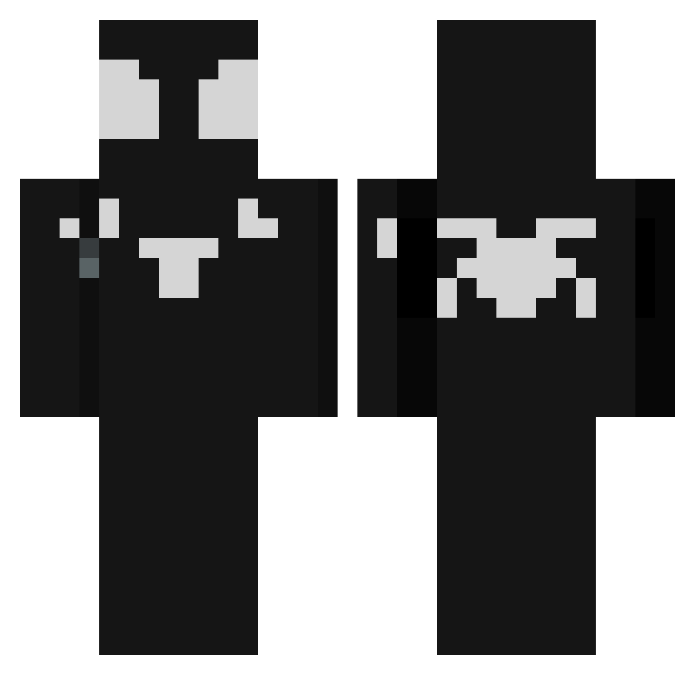 Crit_Champ Minecraft skin, front and back view