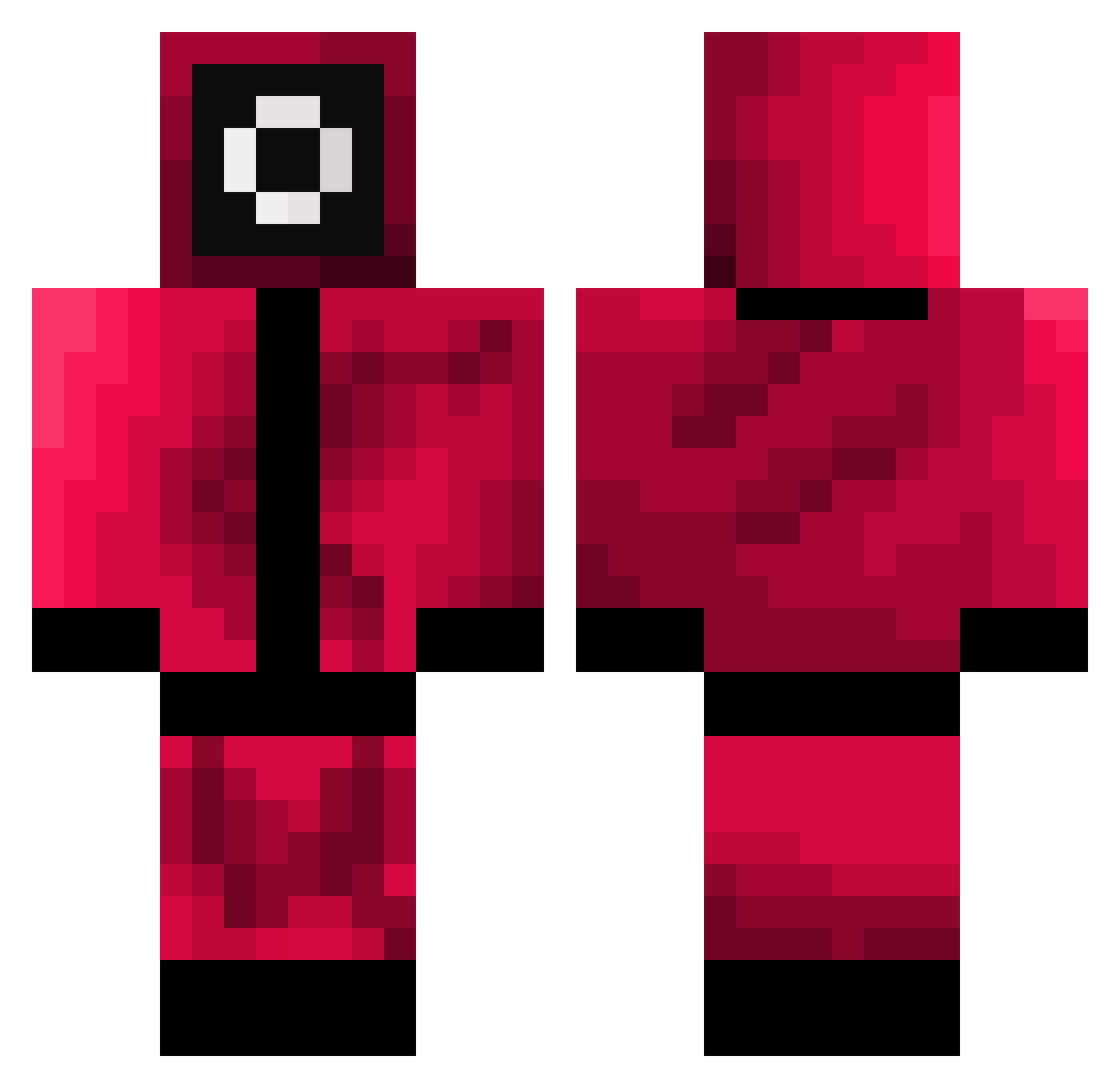 Ultra_Moin Minecraft skin, front and back view