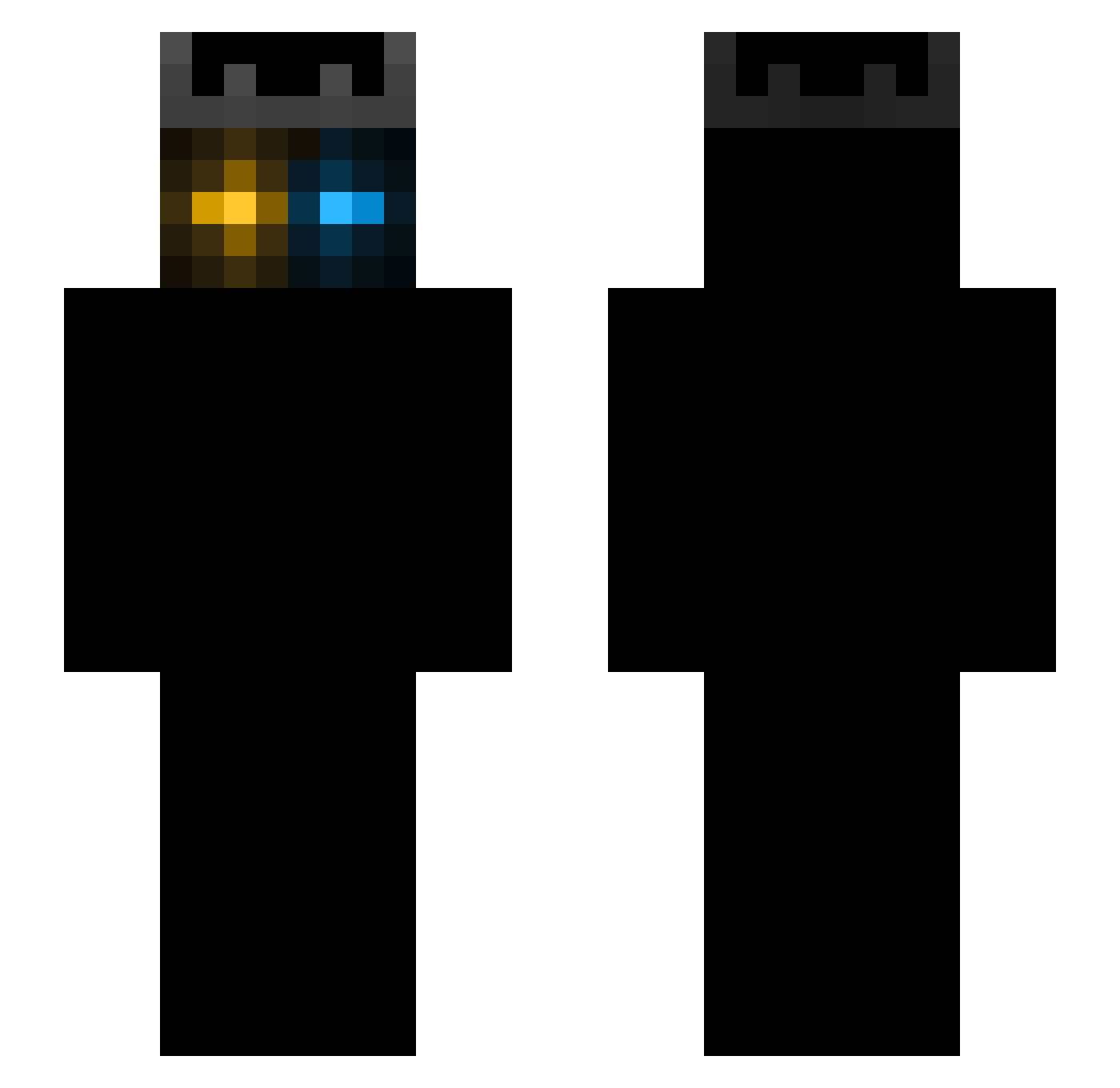 mysio_pysio176 Minecraft skin, front and back view