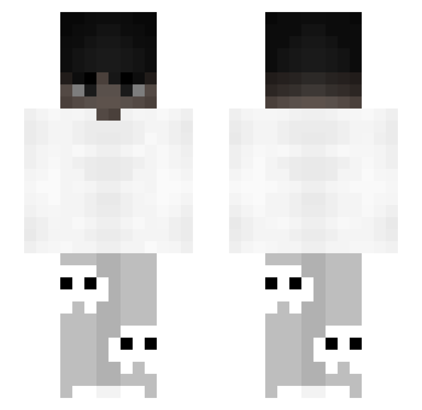Triqzz_ Minecraft skin, front and back view