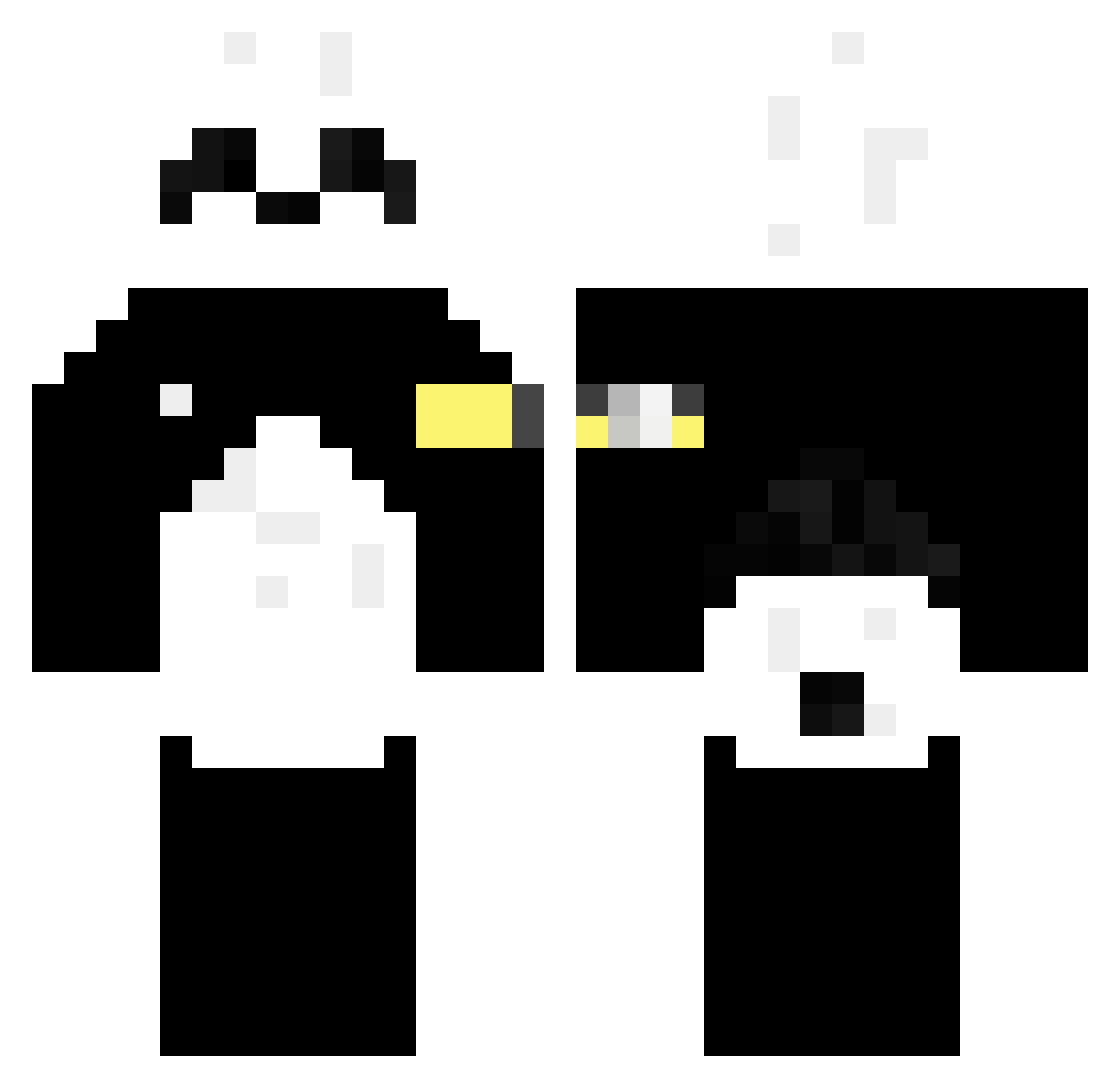 Samlogo10 Minecraft skin, front and back view