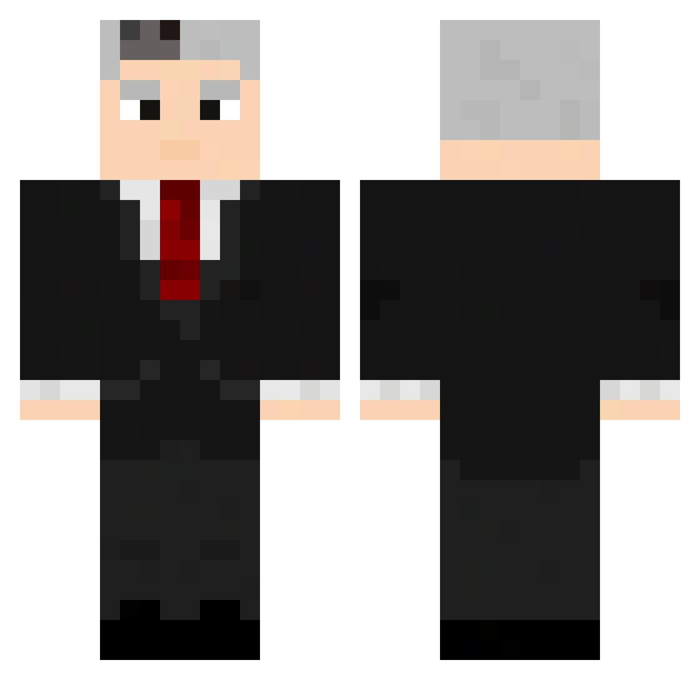 mihaitapiticul Minecraft skin, front and back view