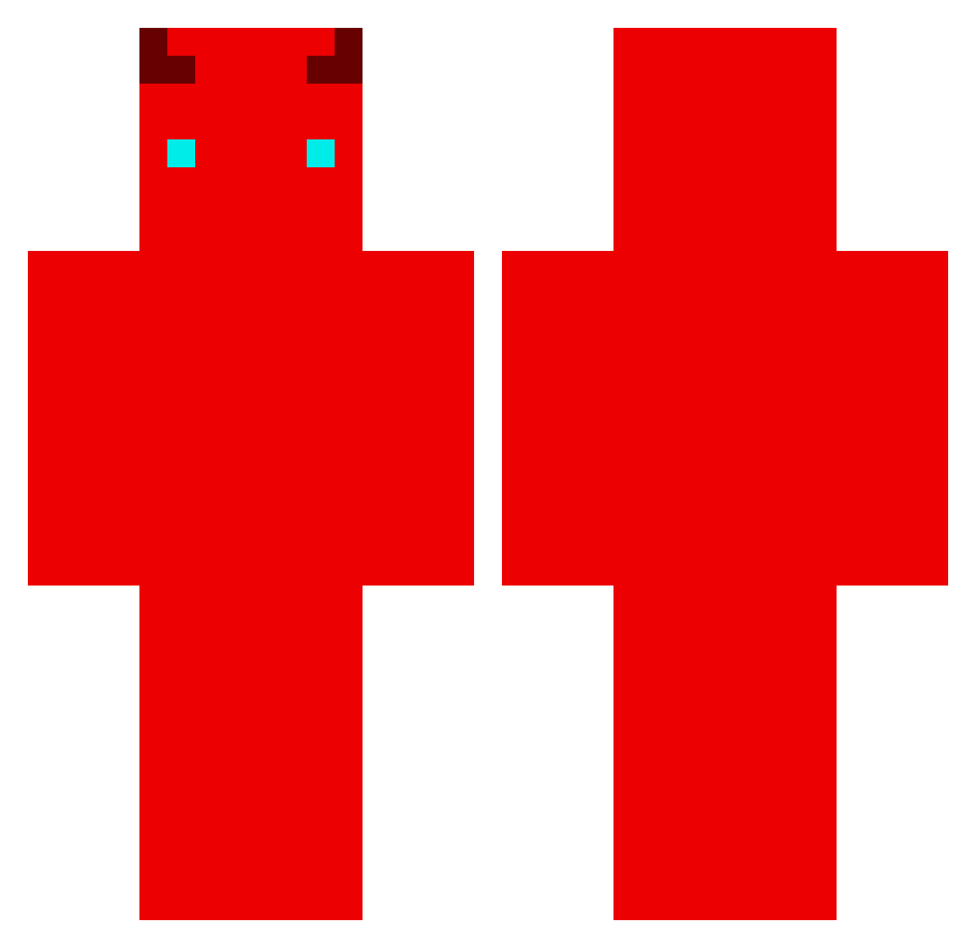 U_19rdi71kx5mr98 Minecraft skin, front and back view