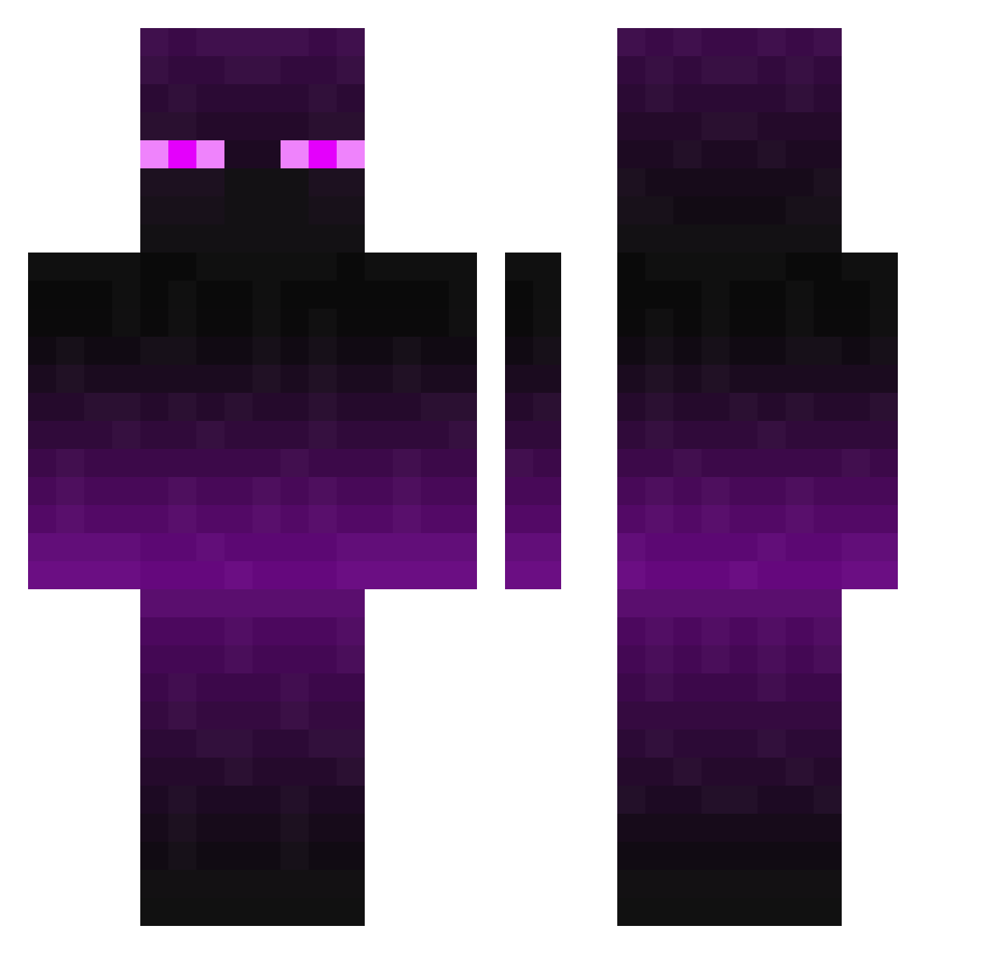 The___Muffin_Man Minecraft skin, front and back view
