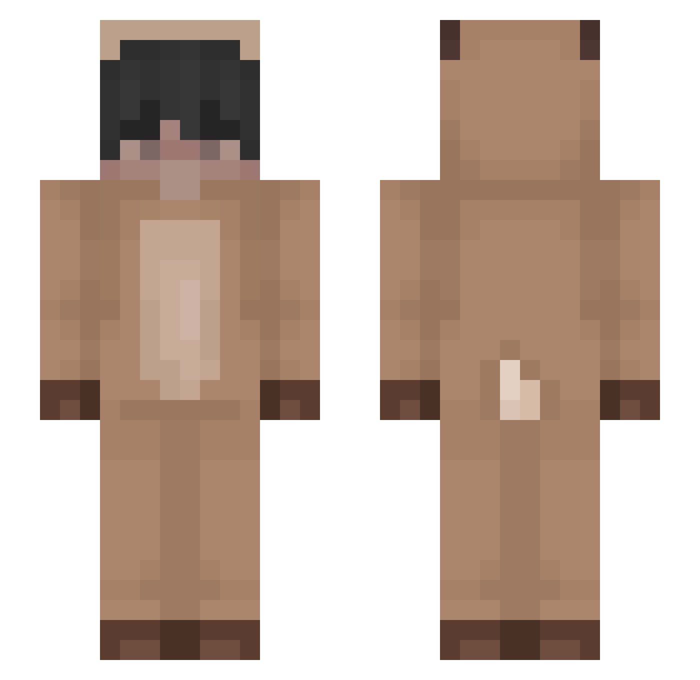 _laky_ Minecraft skin, front and back view