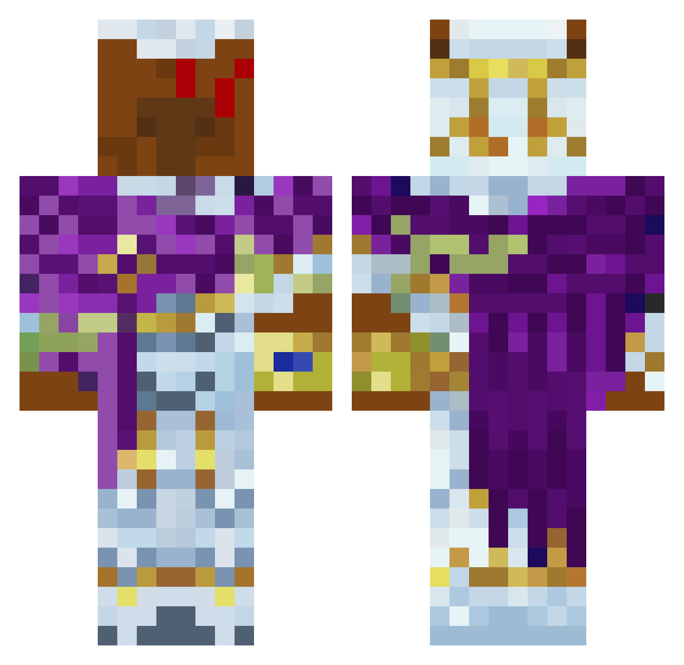 szymonszymon25 Minecraft skin, front and back view