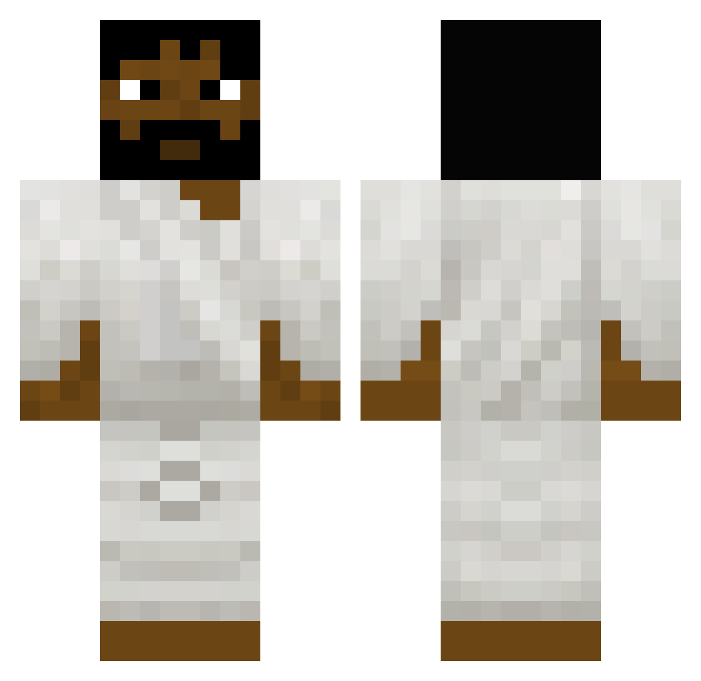 dee_devil Minecraft skin, front and back view