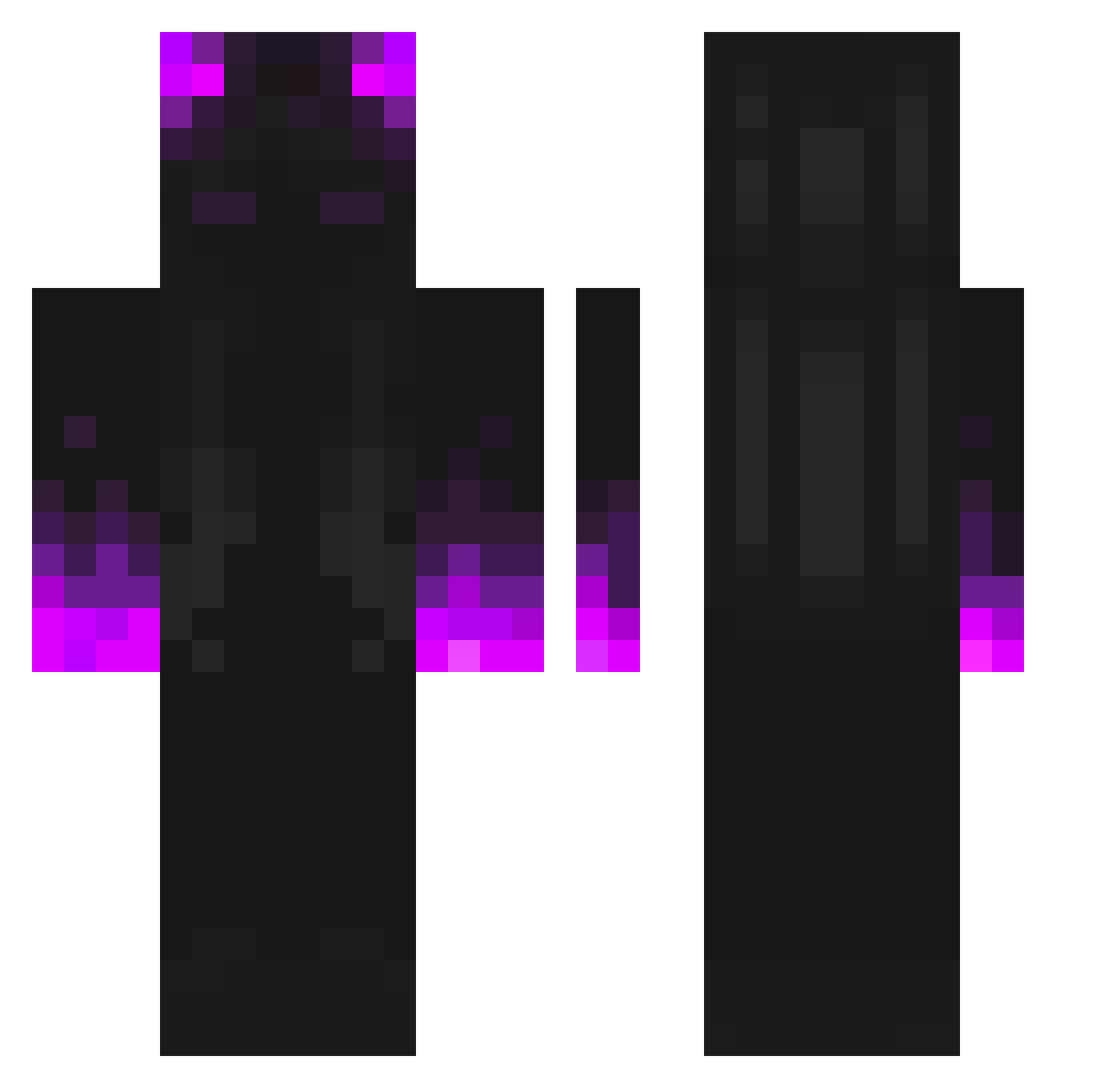 MajSzozNinjago Minecraft skin, front and back view