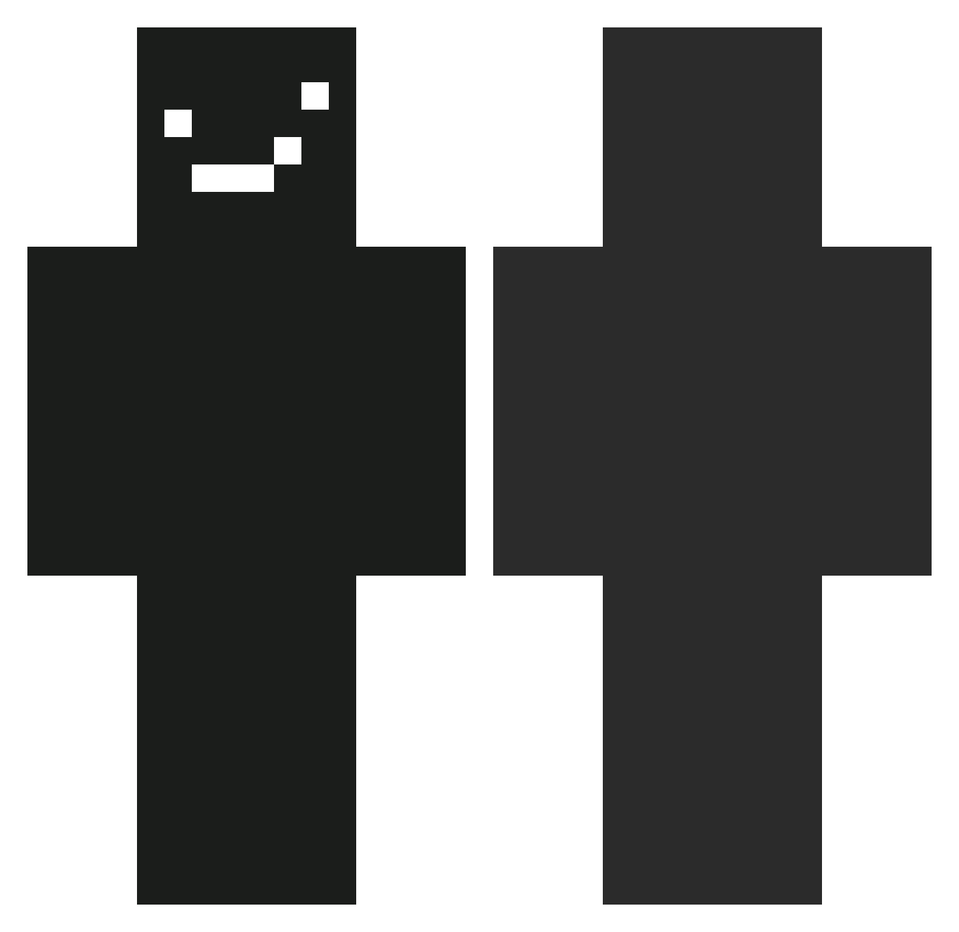 ethicalhooper_ Minecraft skin, front and back view