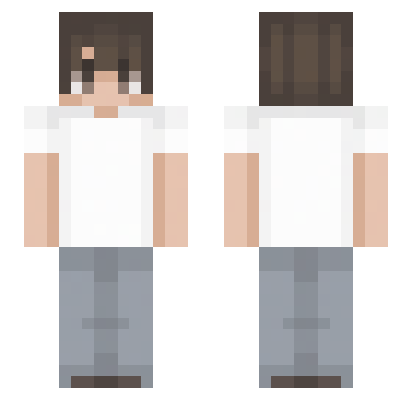 Neo_LVcif3r Minecraft skin, front and back view