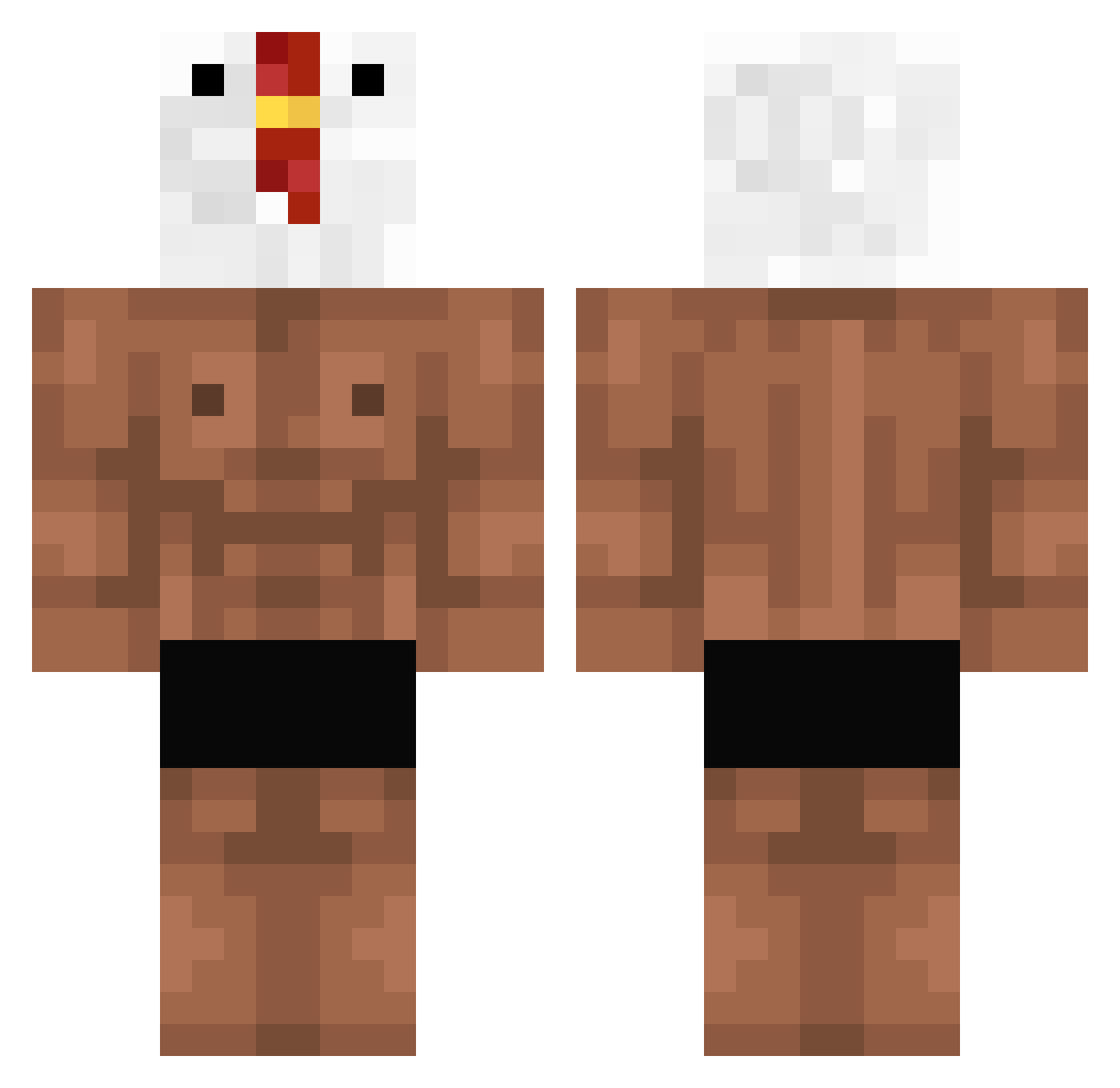 mingyu0116 Minecraft skin, front and back view
