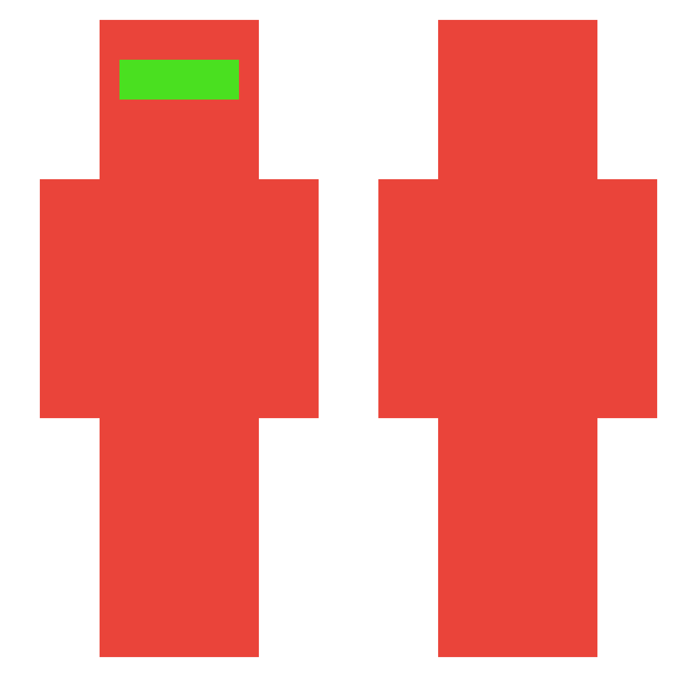 BobbyJoe21Craft Minecraft skin, front and back view