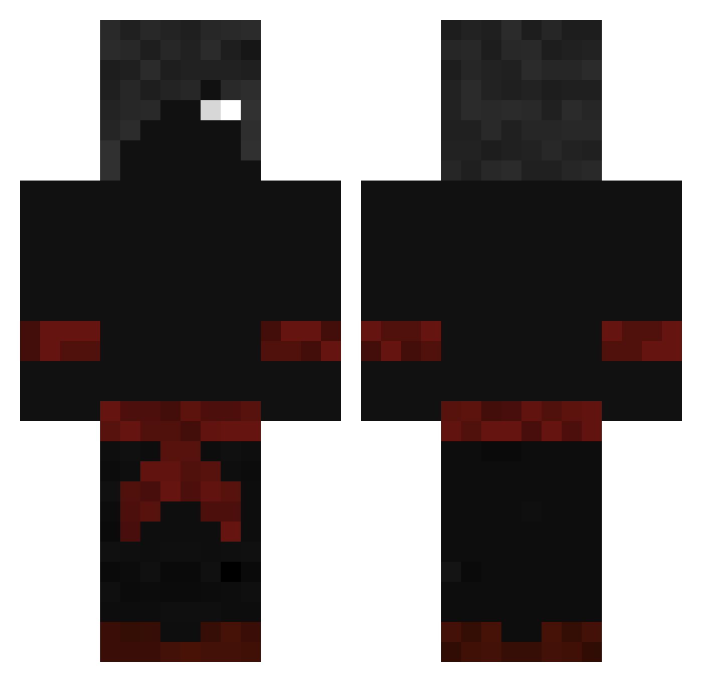 Staxqz_ Minecraft skin, front and back view