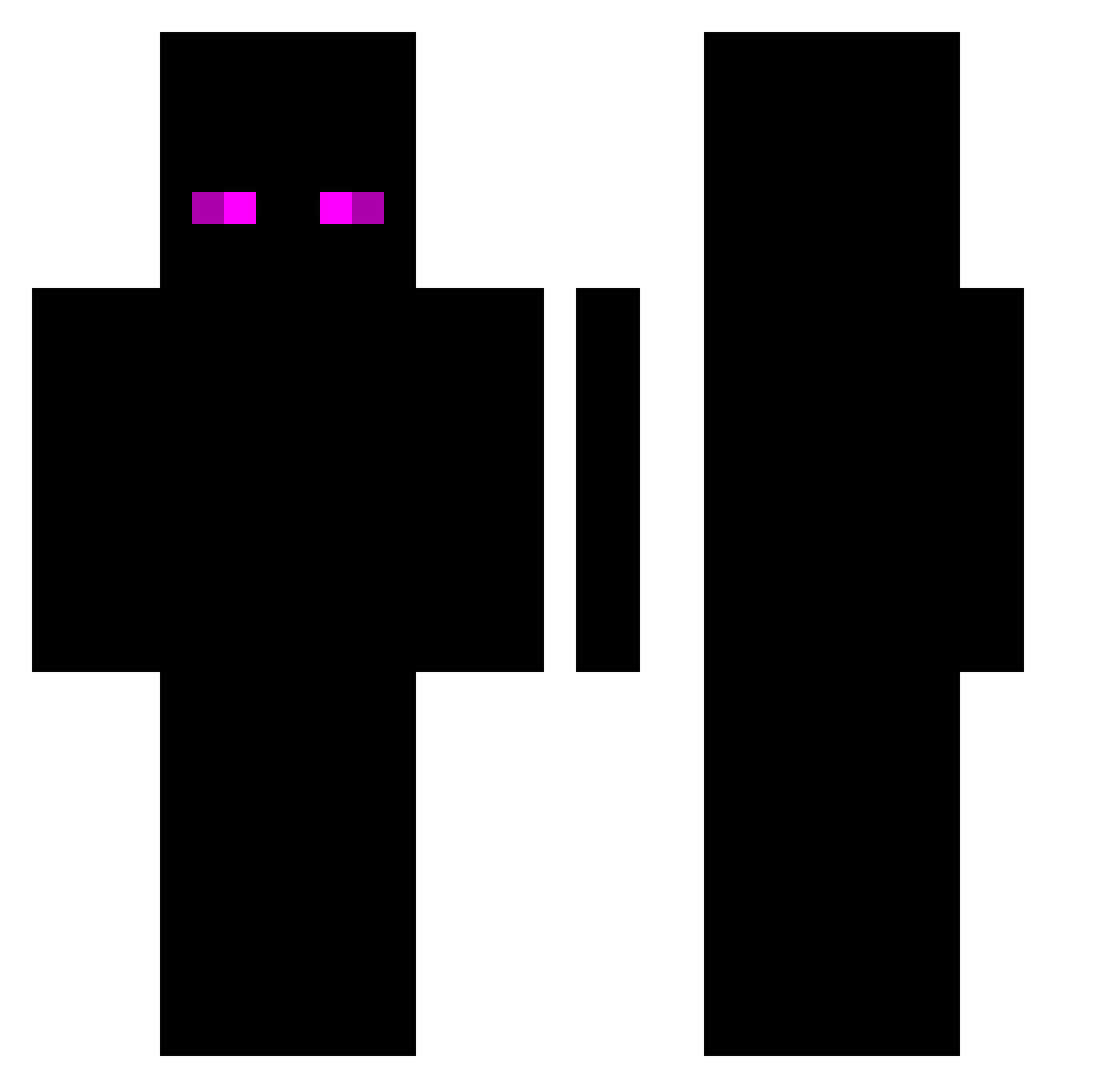 HolzfaellerRudy Minecraft skin, front and back view