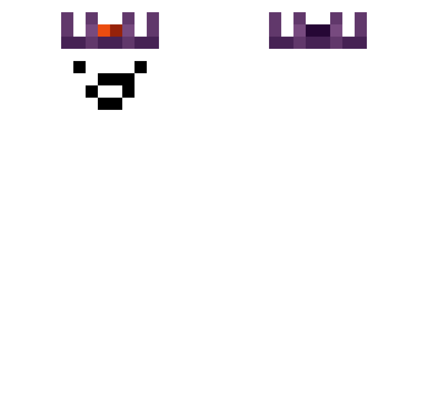 Minecraft84266 Minecraft skin, front and back view