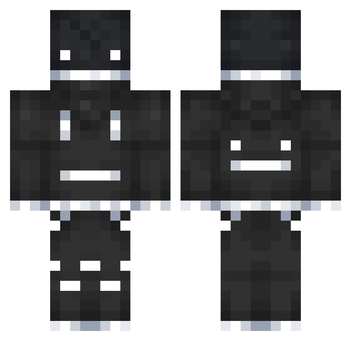 _Klim4ek_ Minecraft skin, front and back view