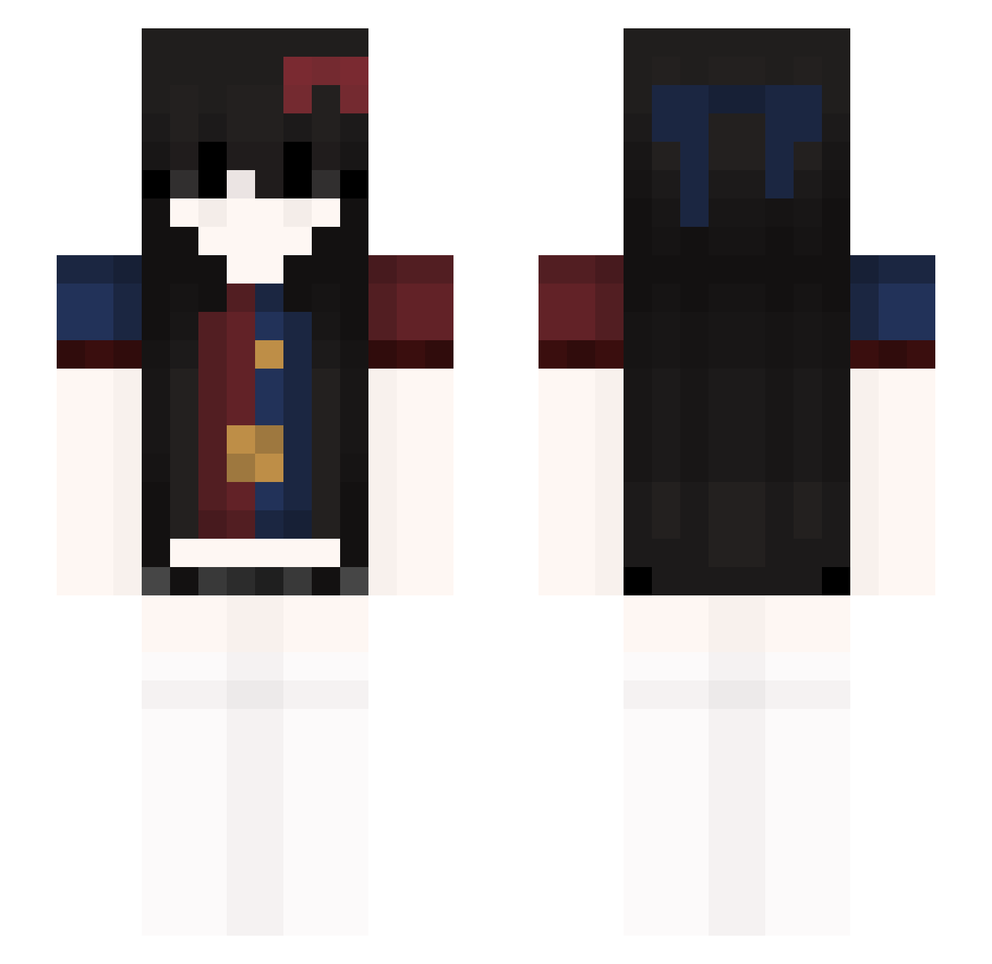 behindlayla - ribbon Minecraft skin