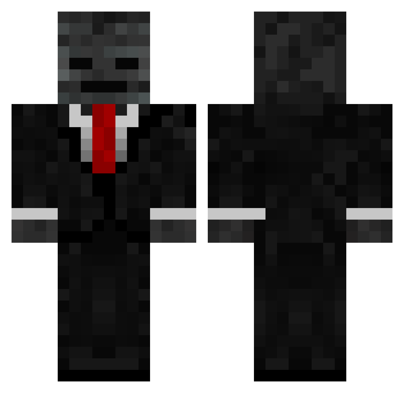 its_shadow2 Minecraft skin, front and back view